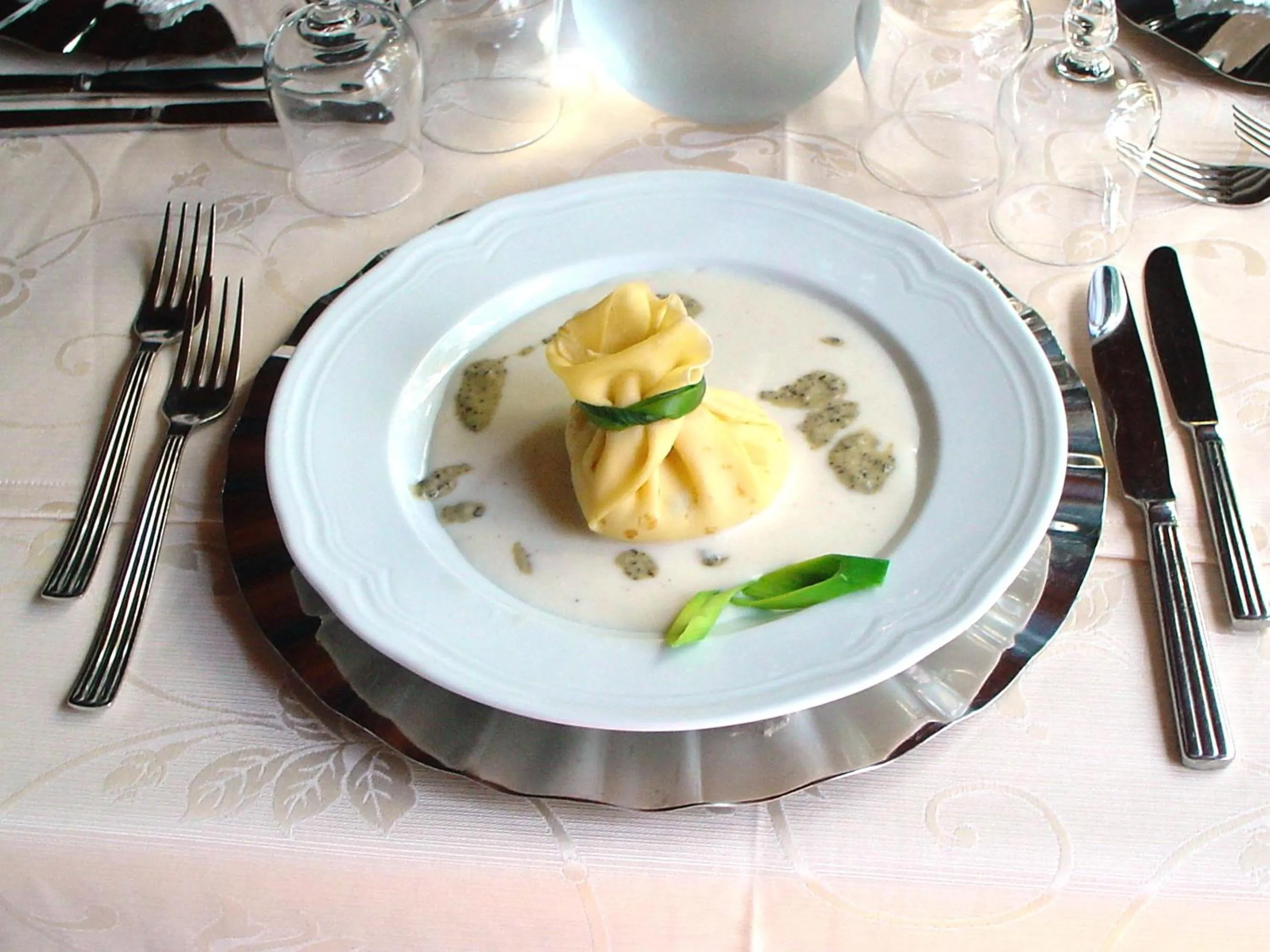Food close-up in Park Hotel Valle Clavia