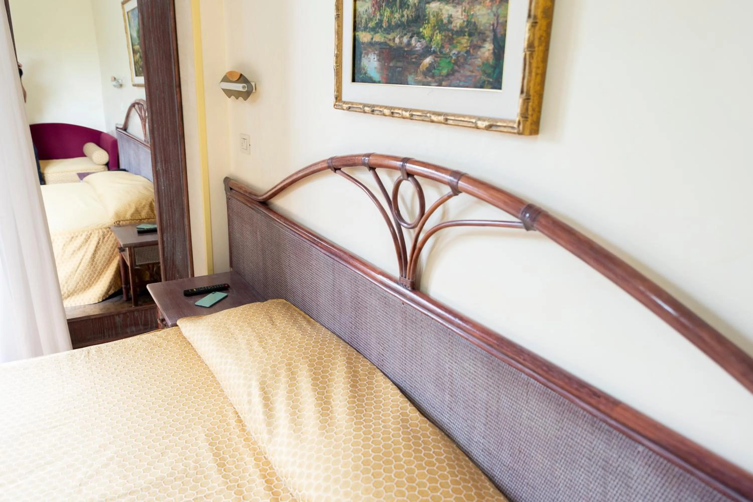 Bed in Park Hotel Valle Clavia