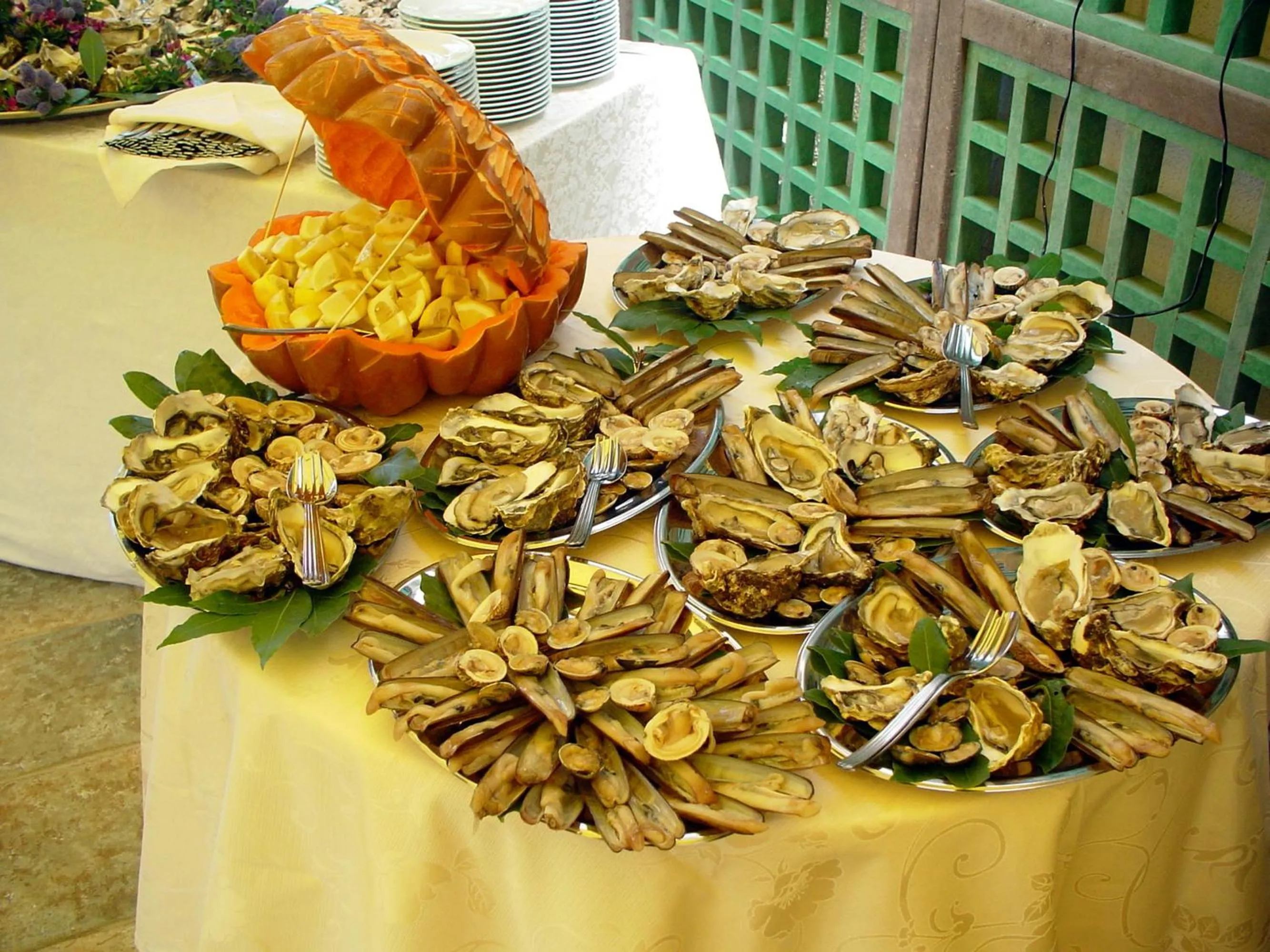 Food close-up in Park Hotel Valle Clavia