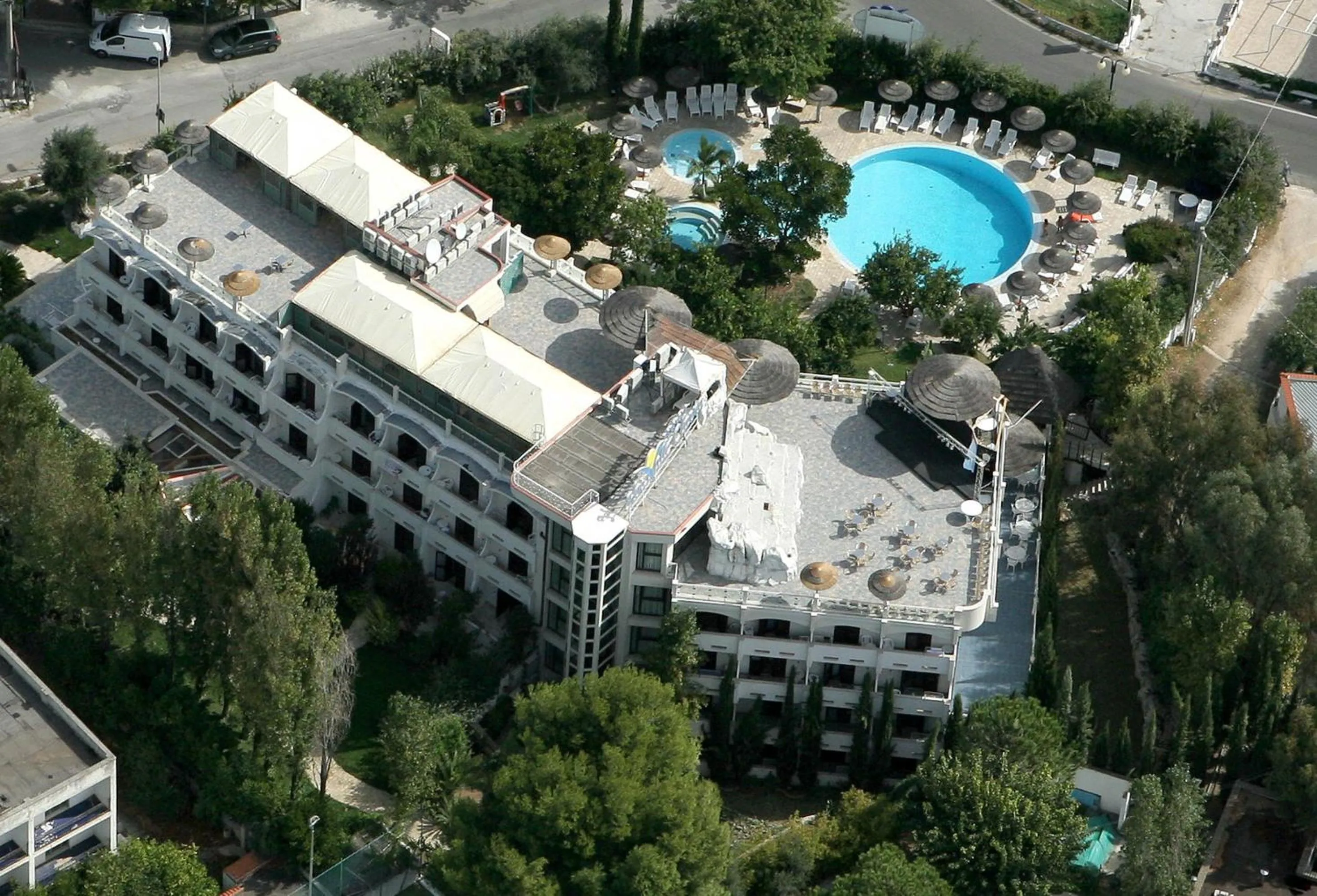 Bird's eye view in Park Hotel Valle Clavia