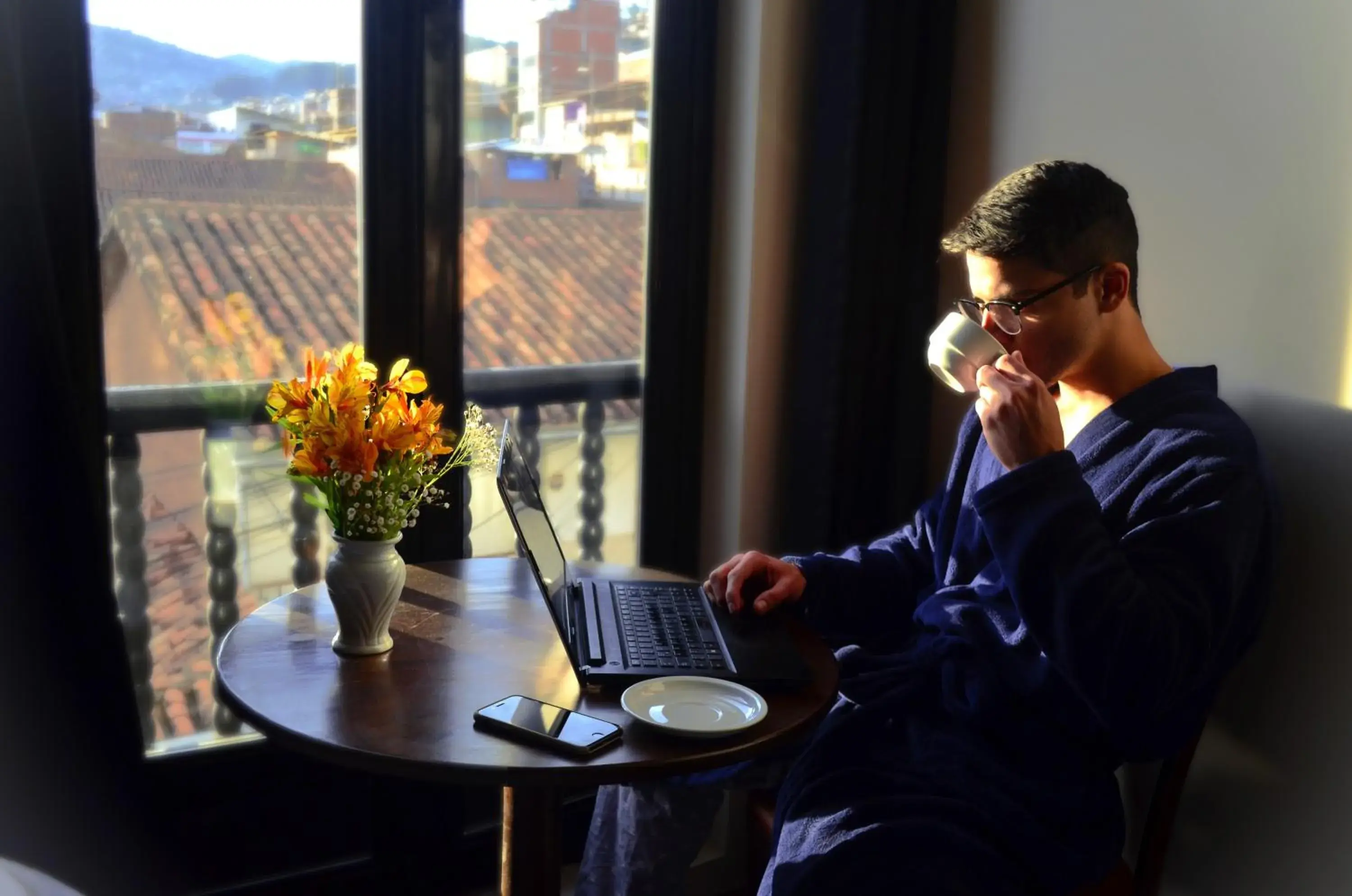 City view in Ureta Hotel City view in Ureta Hotel