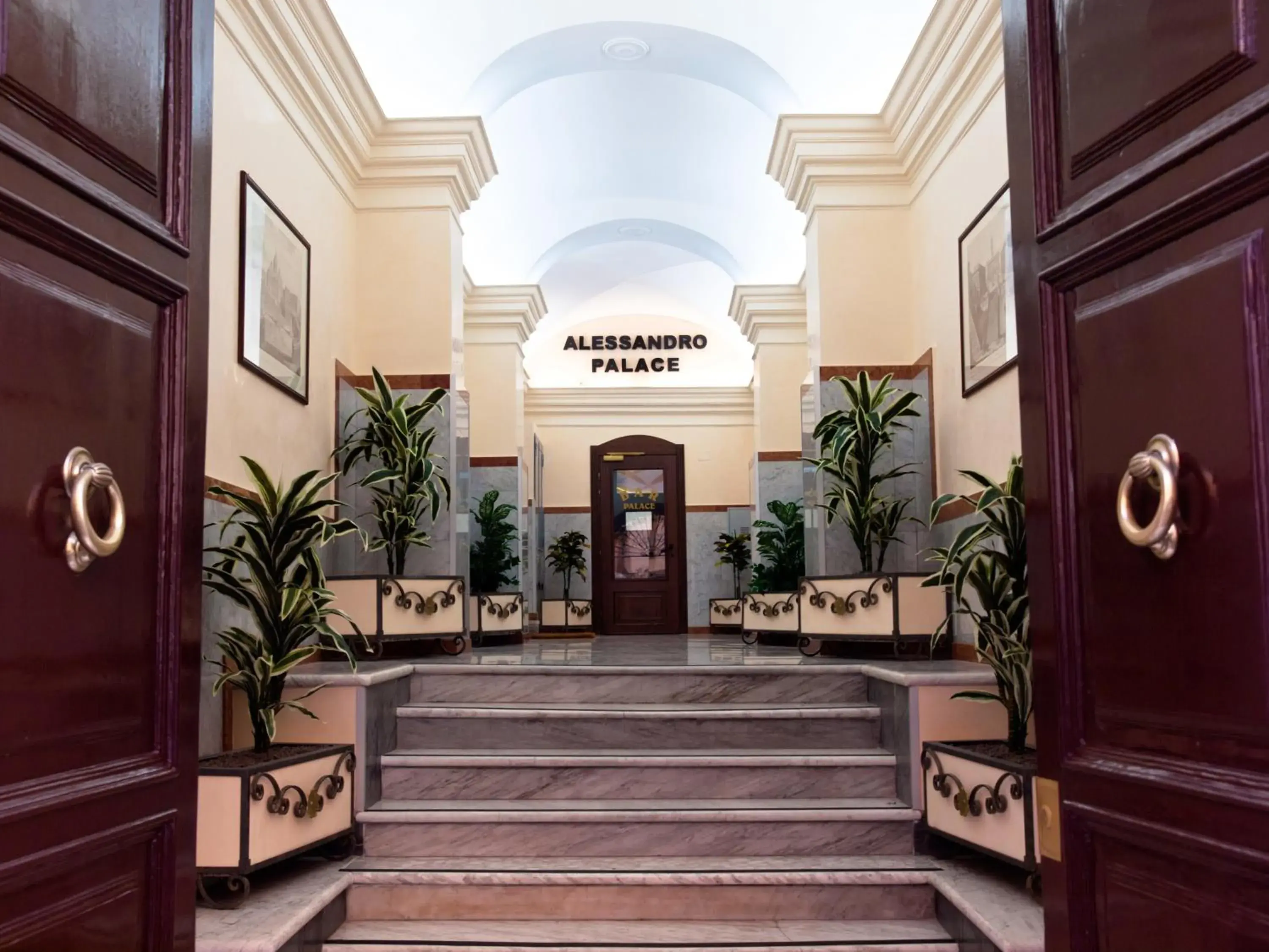 Facade/entrance in Alessandro Palace & Bar Facade/entrance in Alessandro Palace & Bar
