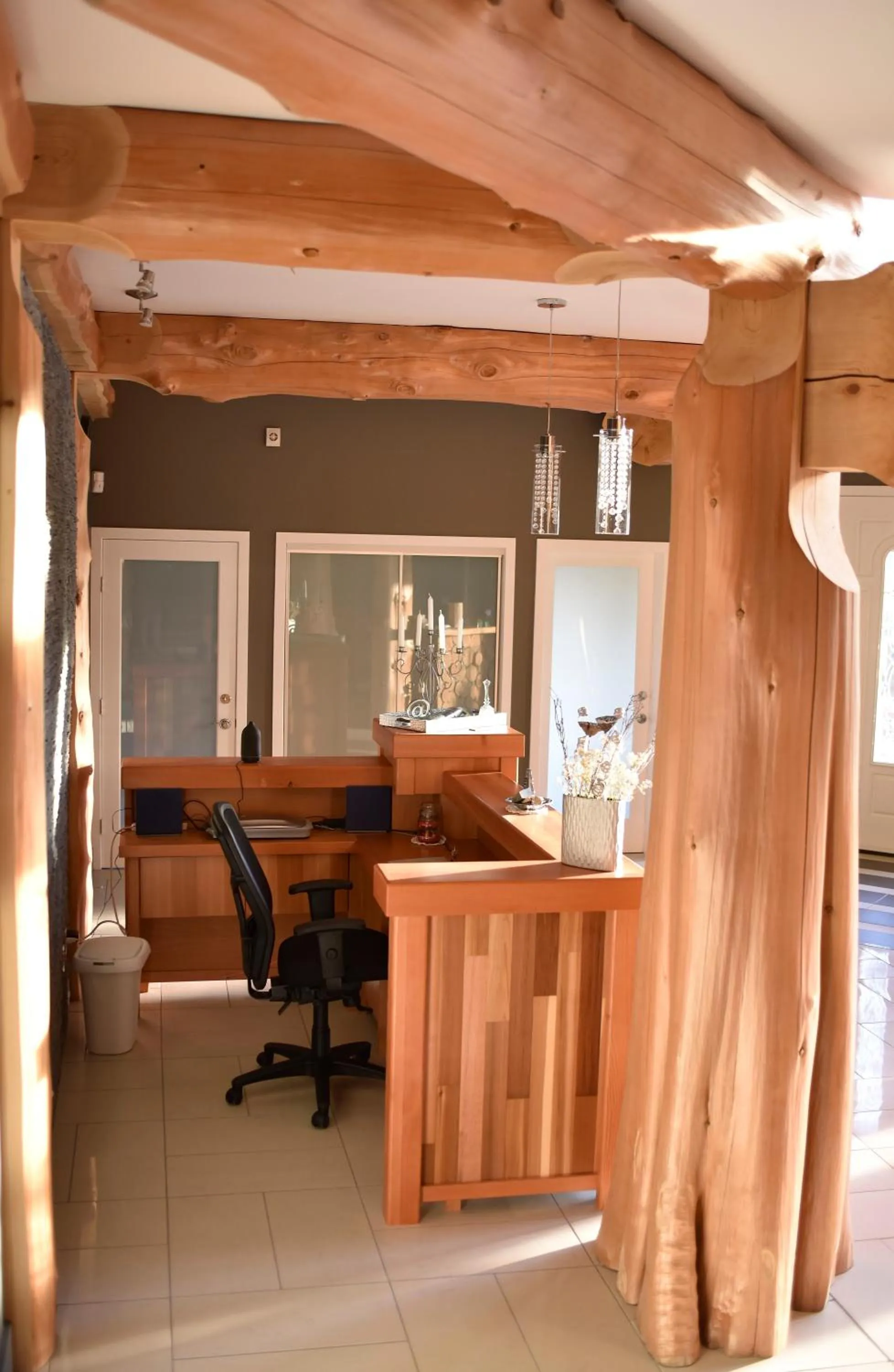 Lobby or reception in The Rockwell-Harrison Guest Lodge