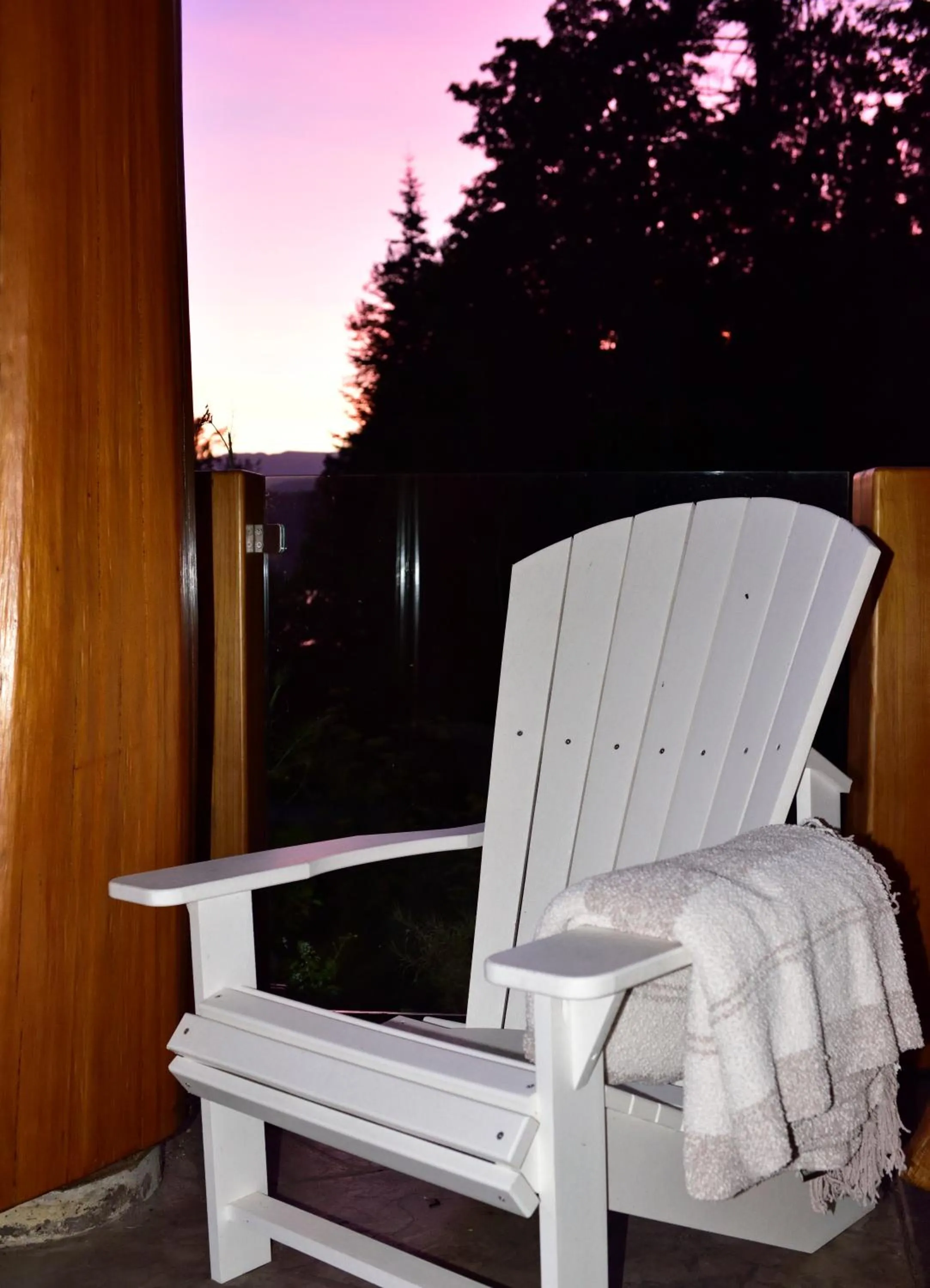 Patio in The Rockwell-Harrison Guest Lodge