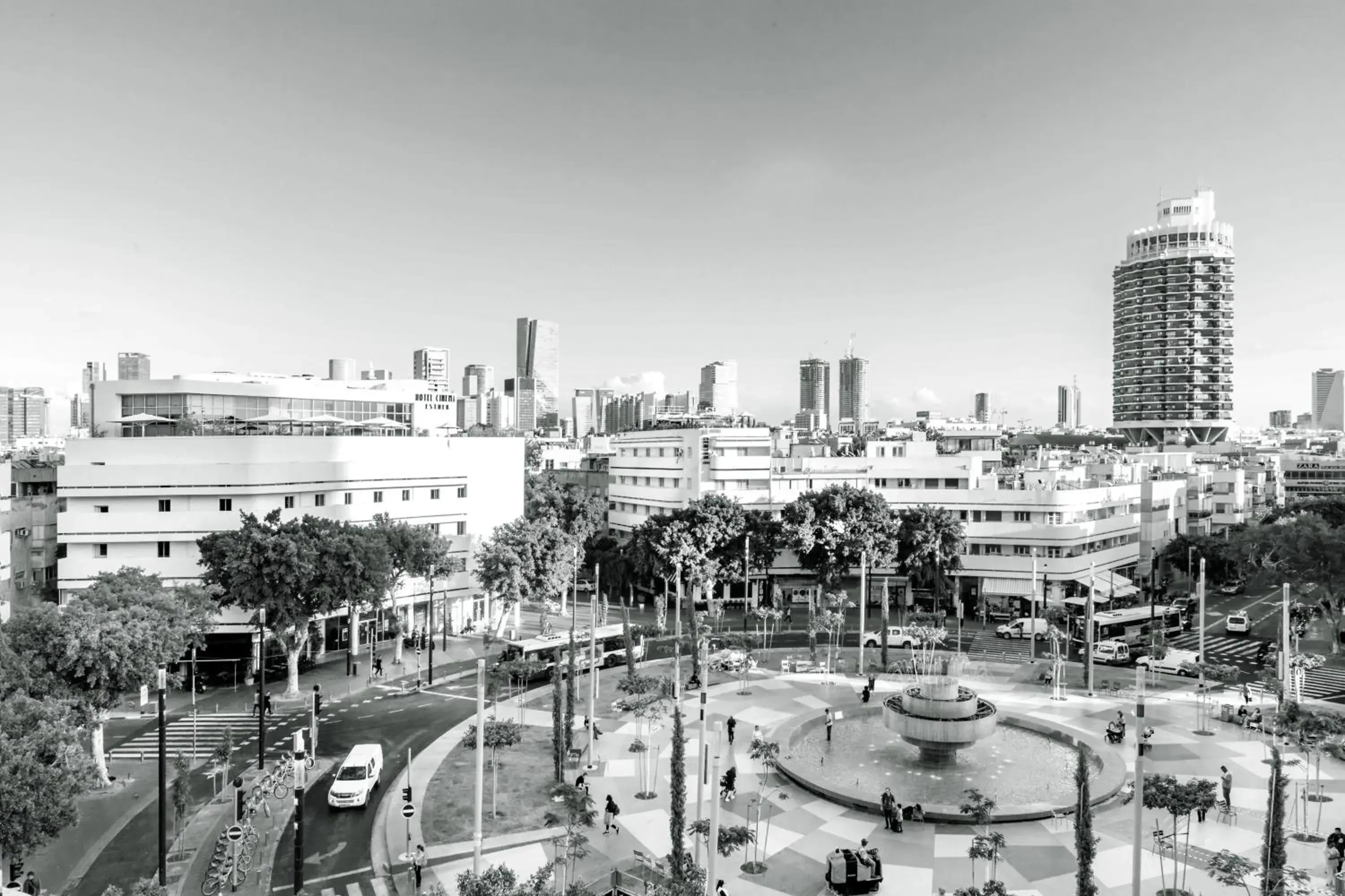 Bird's eye view in Cinema Hotel - an Atlas Boutique Hotel Bird's eye view in Cinema Hotel - an Atlas Boutique Hotel