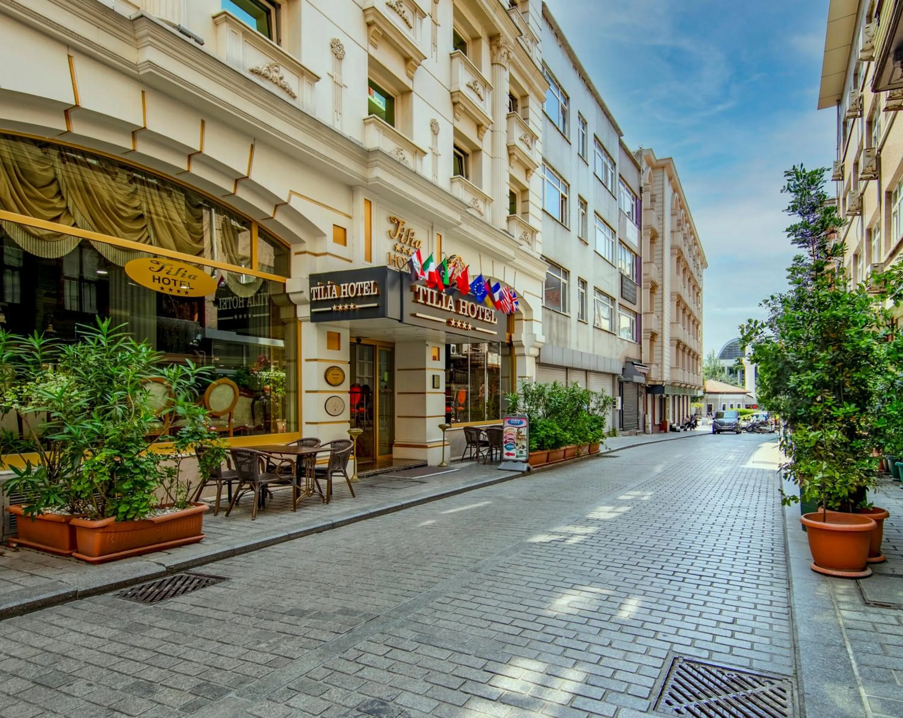 Property building in Tilia Hotel