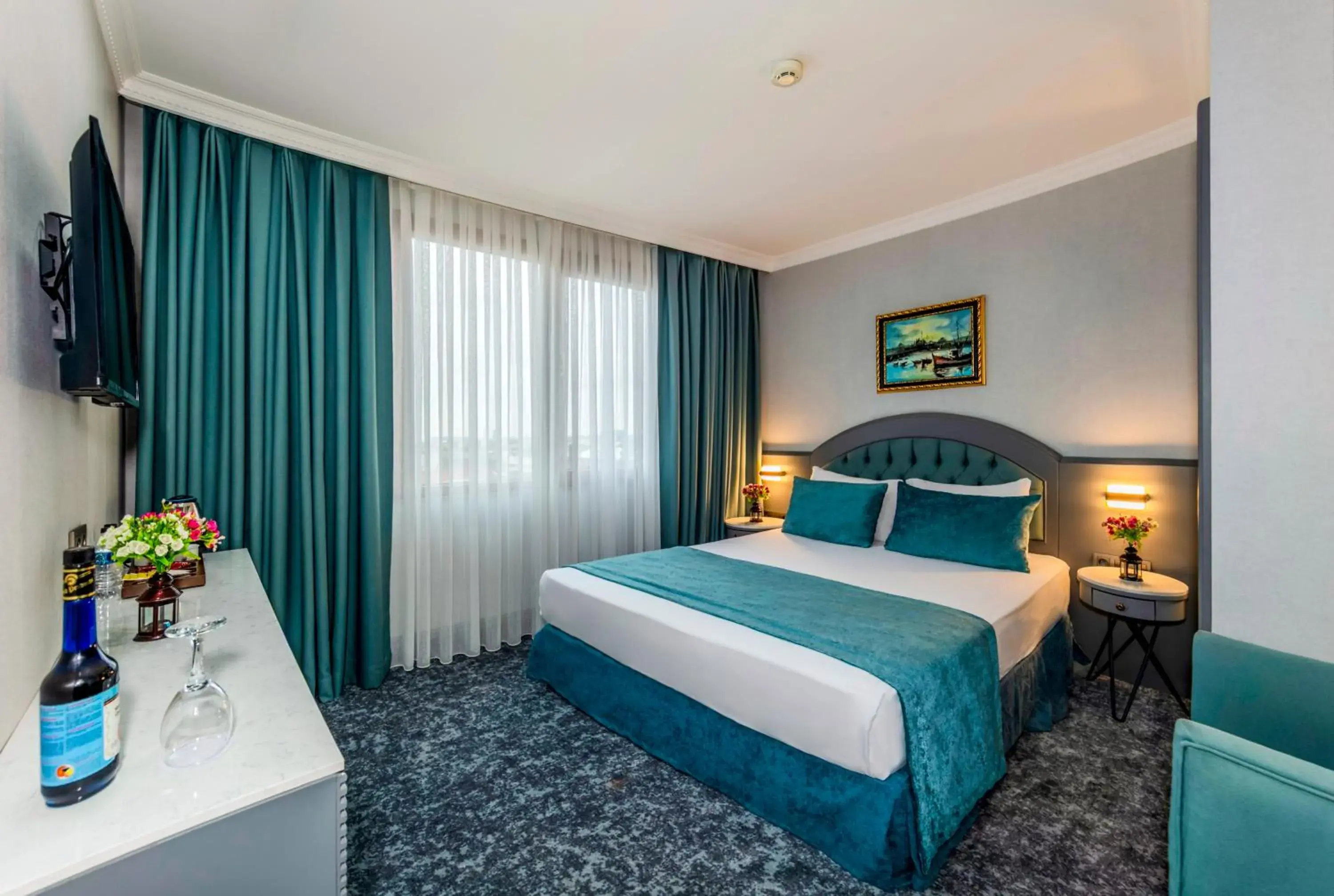 Bed in Tilia Hotel Bed in Tilia Hotel