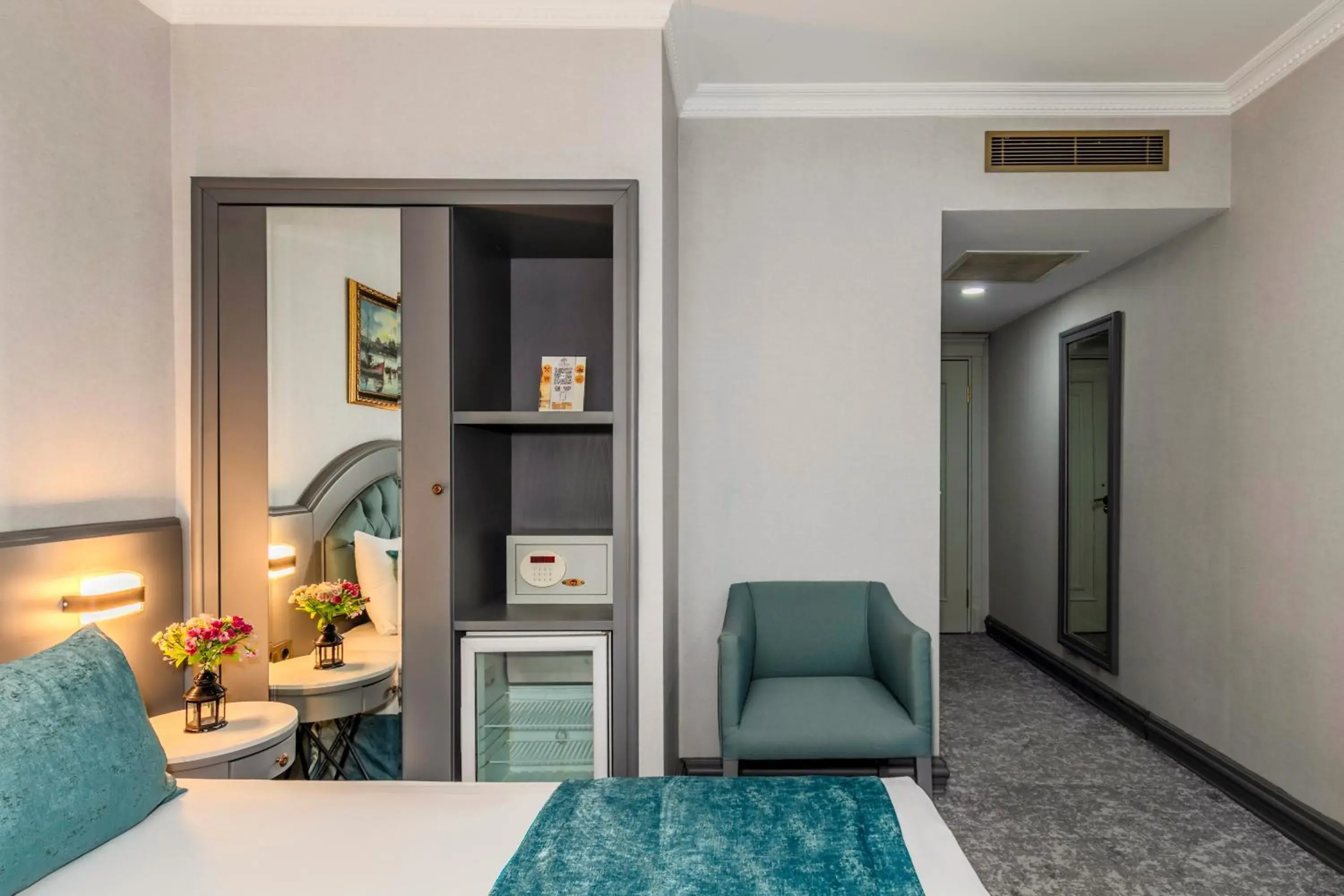 Bed in Tilia Hotel Bed in Tilia Hotel