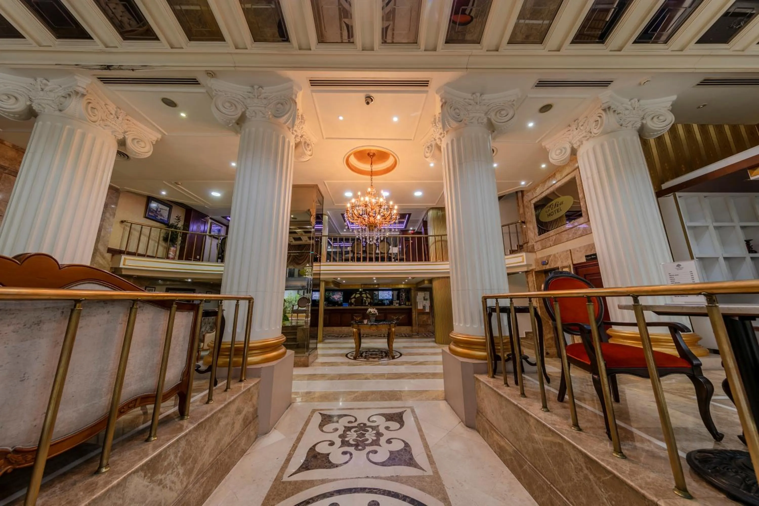 Lobby or reception in Tilia Hotel