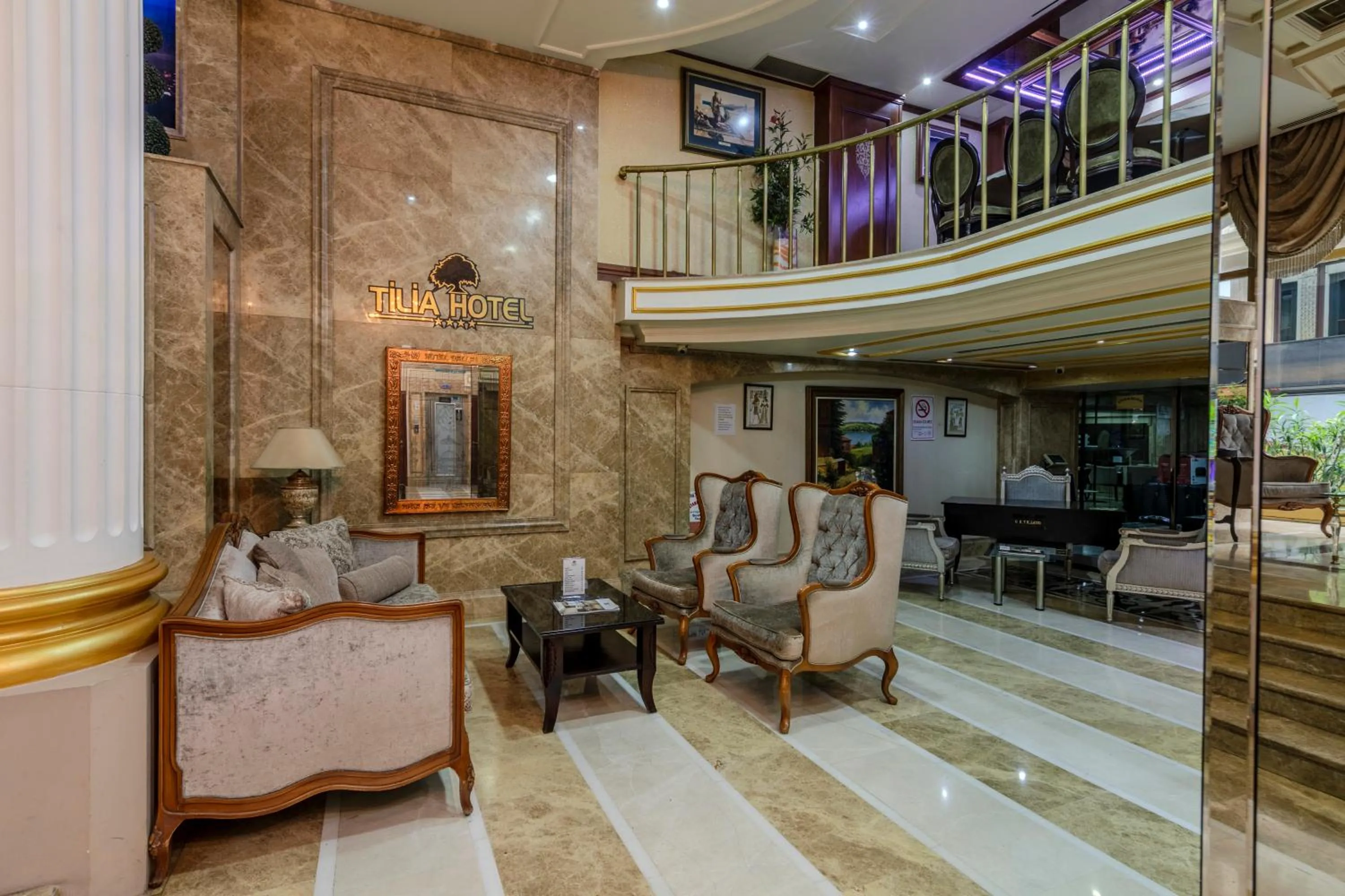 Living room in Tilia Hotel