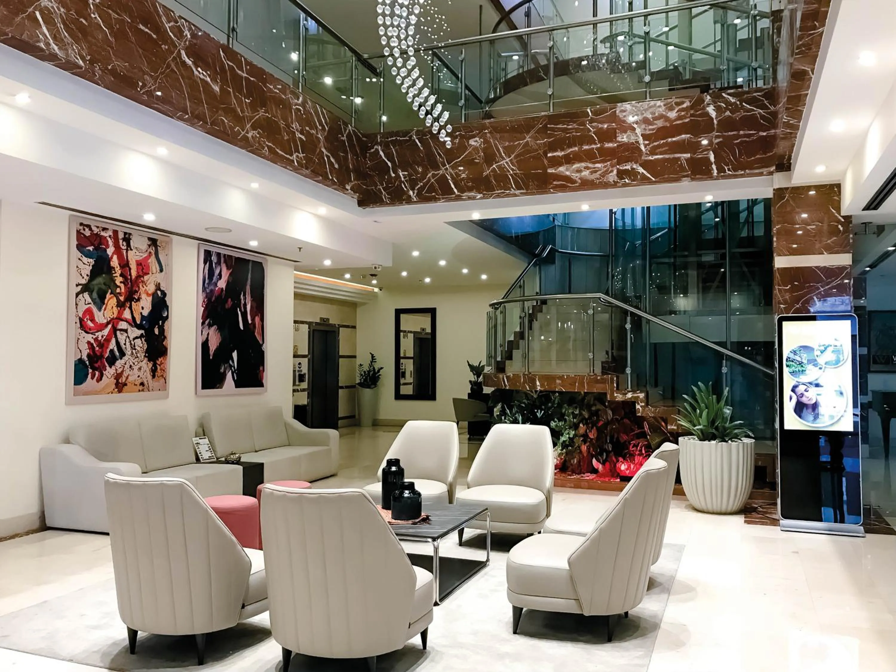 Lobby or reception in Waldorf Hotel