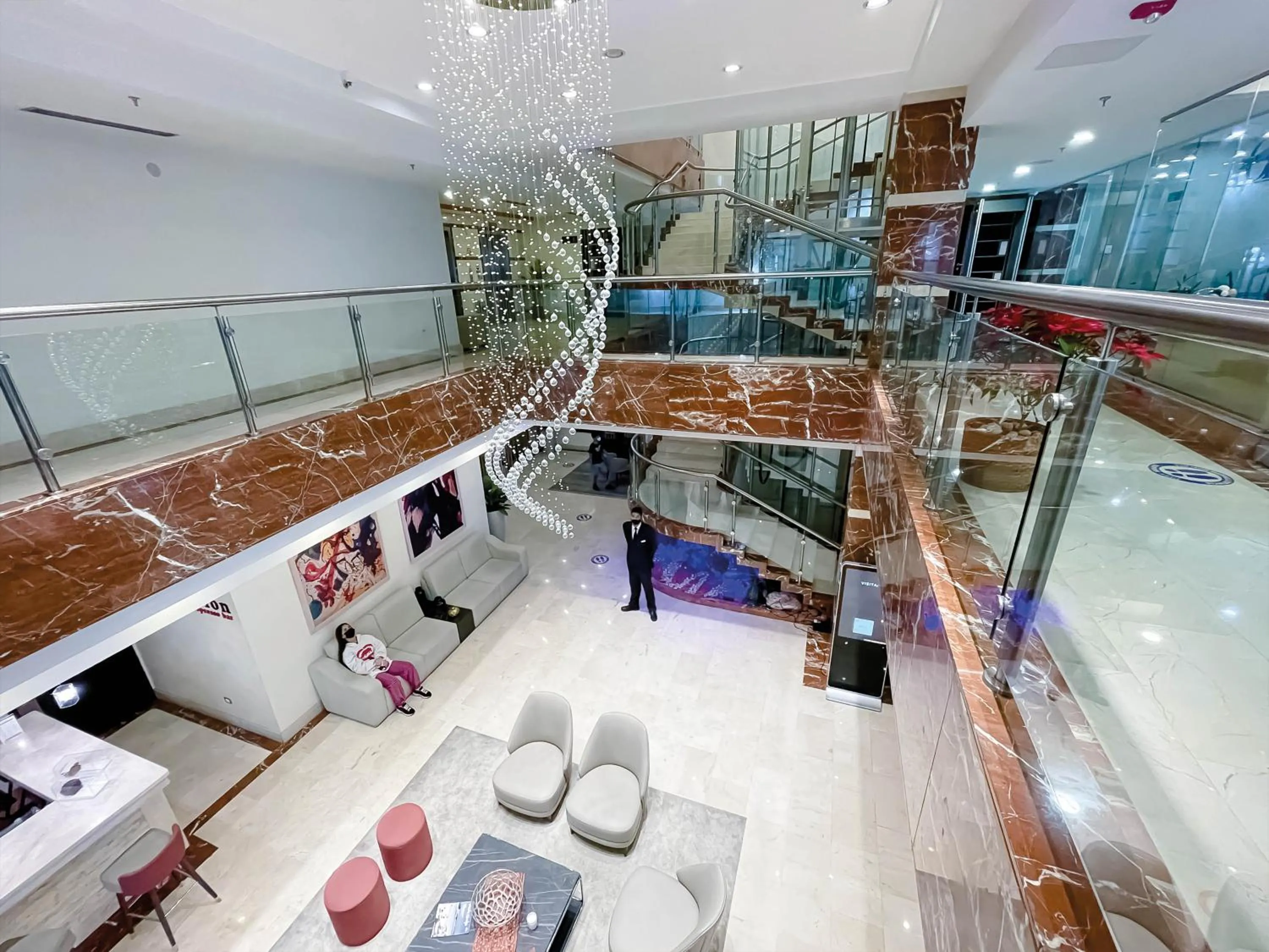 Lobby or reception in Waldorf Hotel