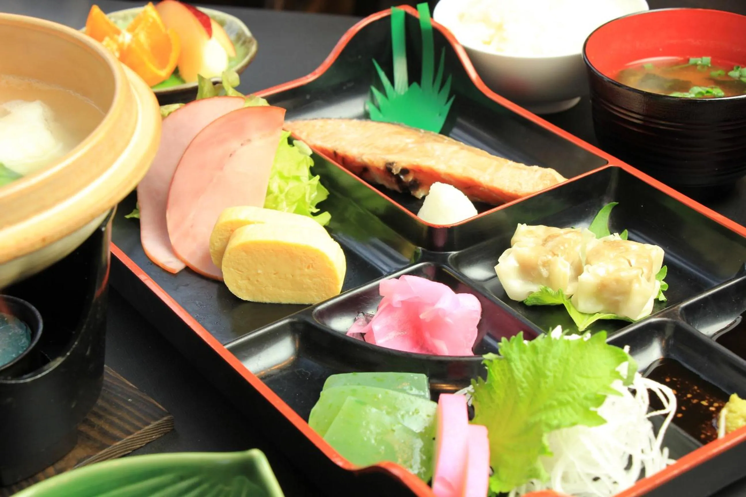 Food close-up in Oze Shinkousou