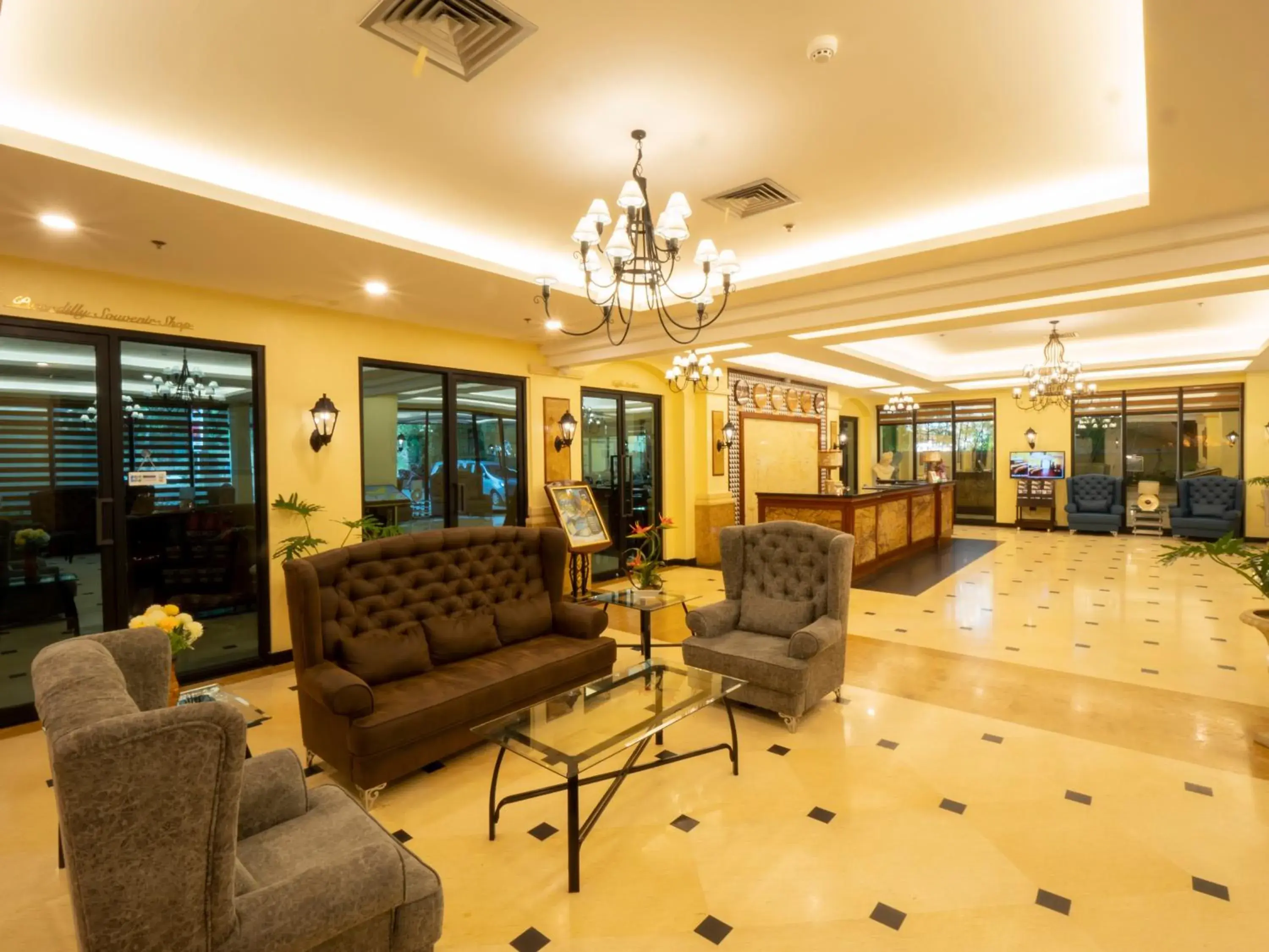 Lobby or reception in Sunlight Hotel Coron Lobby or reception in Sunlight Hotel Coron