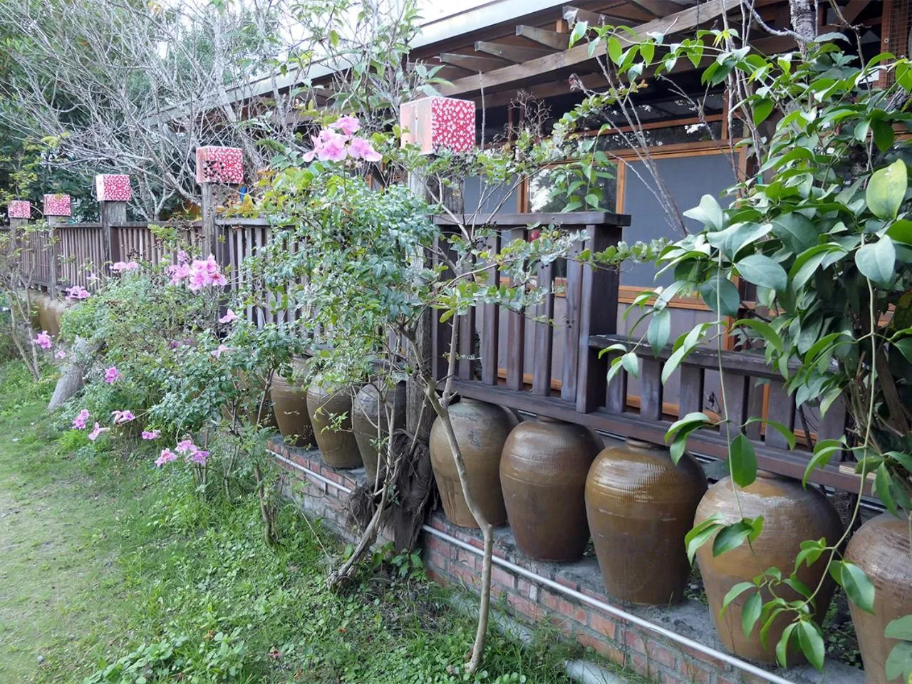 Patio in Ying Tian Ye Homestay