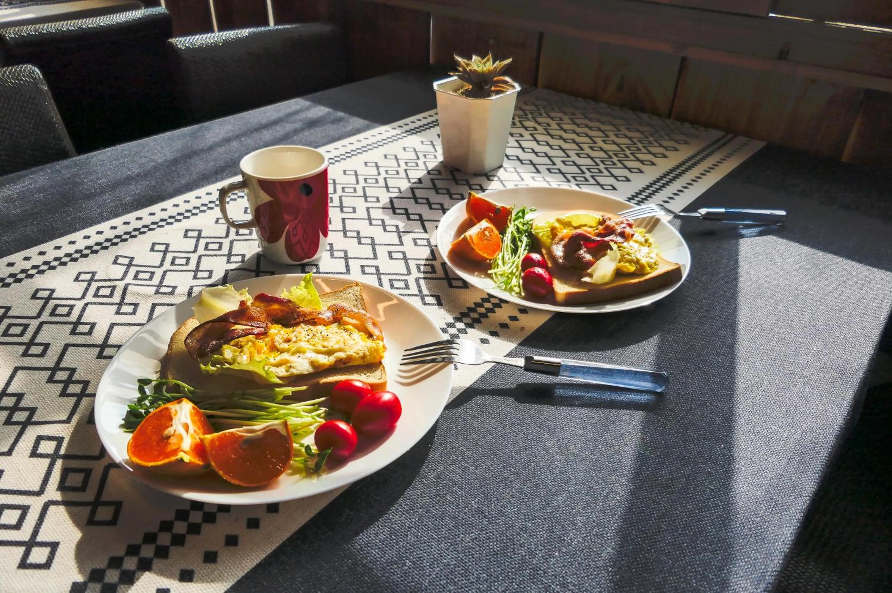 Food and drinks in Ying Tian Ye Homestay