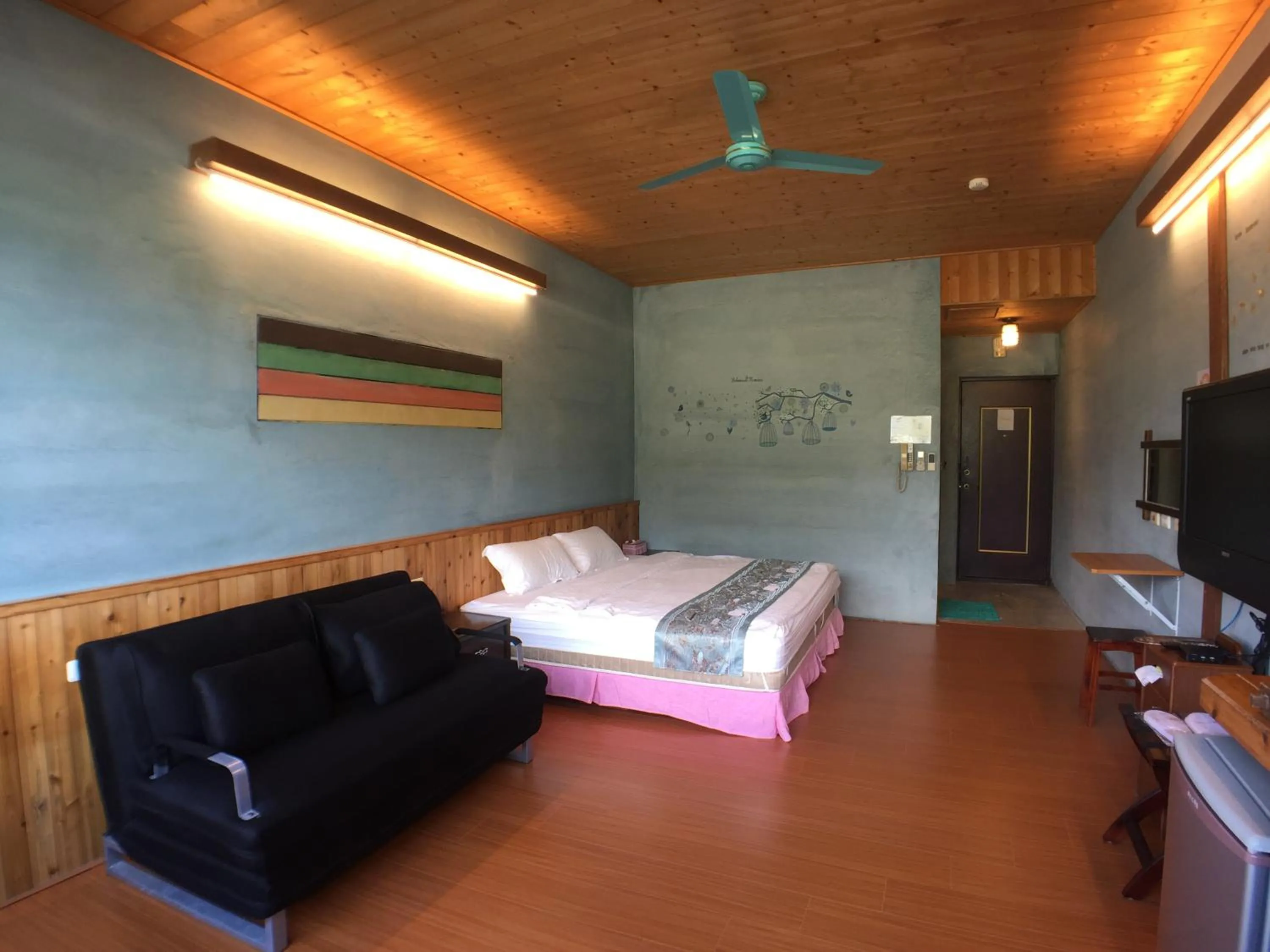 Photo of the whole room, Bed in Ying Tian Ye Homestay
