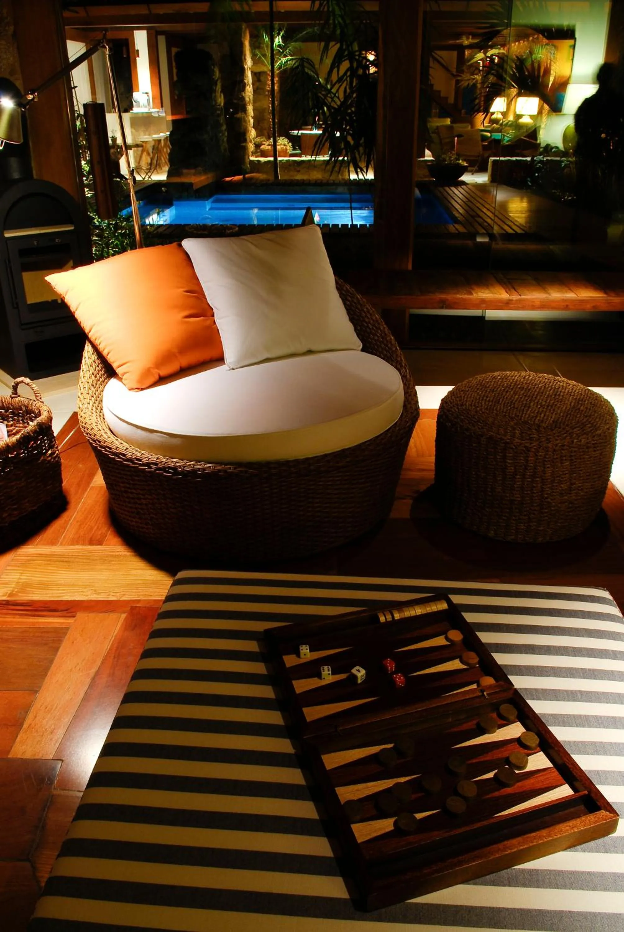 Seating area in Casa Turquesa - Maison D´Hôtes