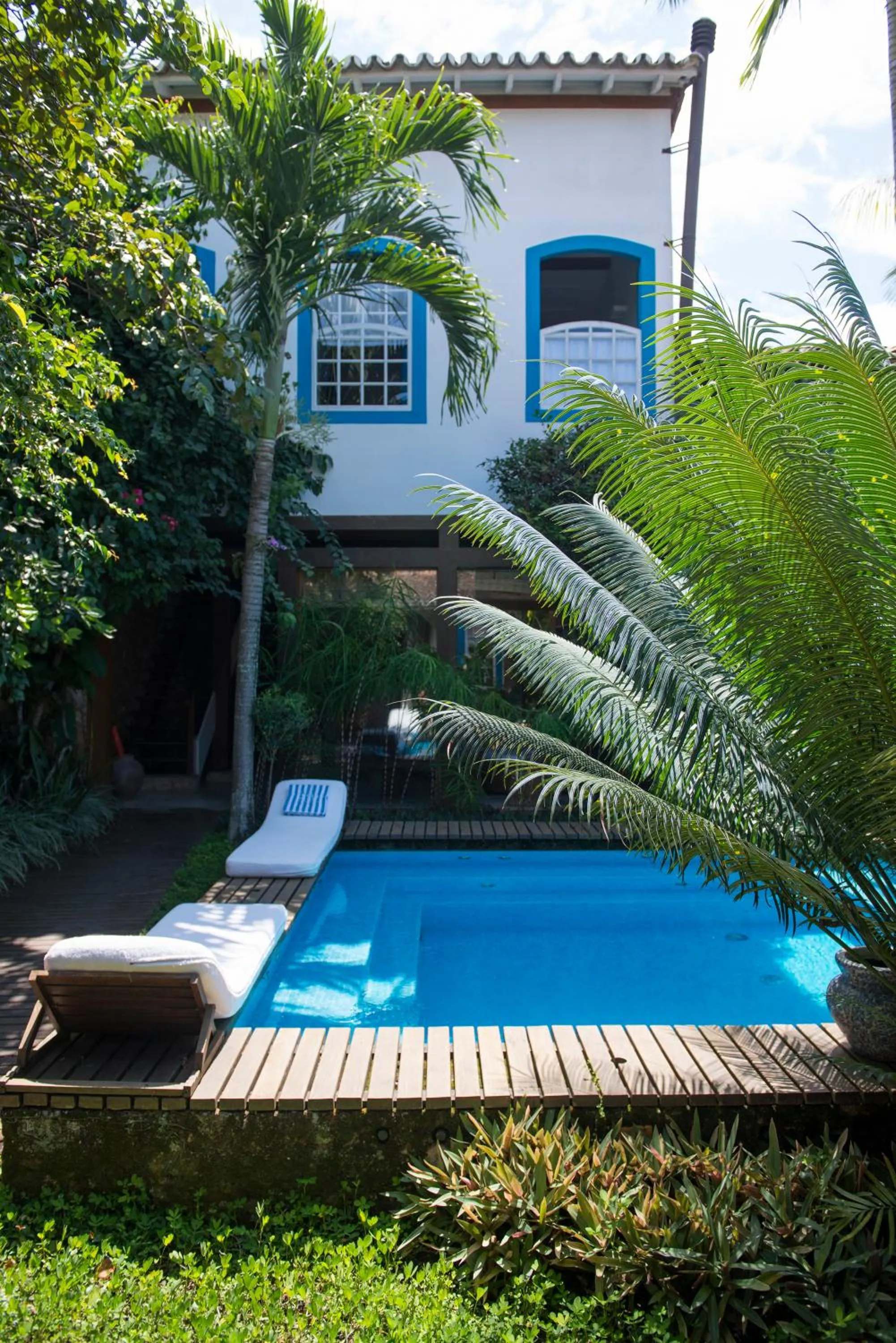 Garden view in Casa Turquesa - Maison D´Hôtes