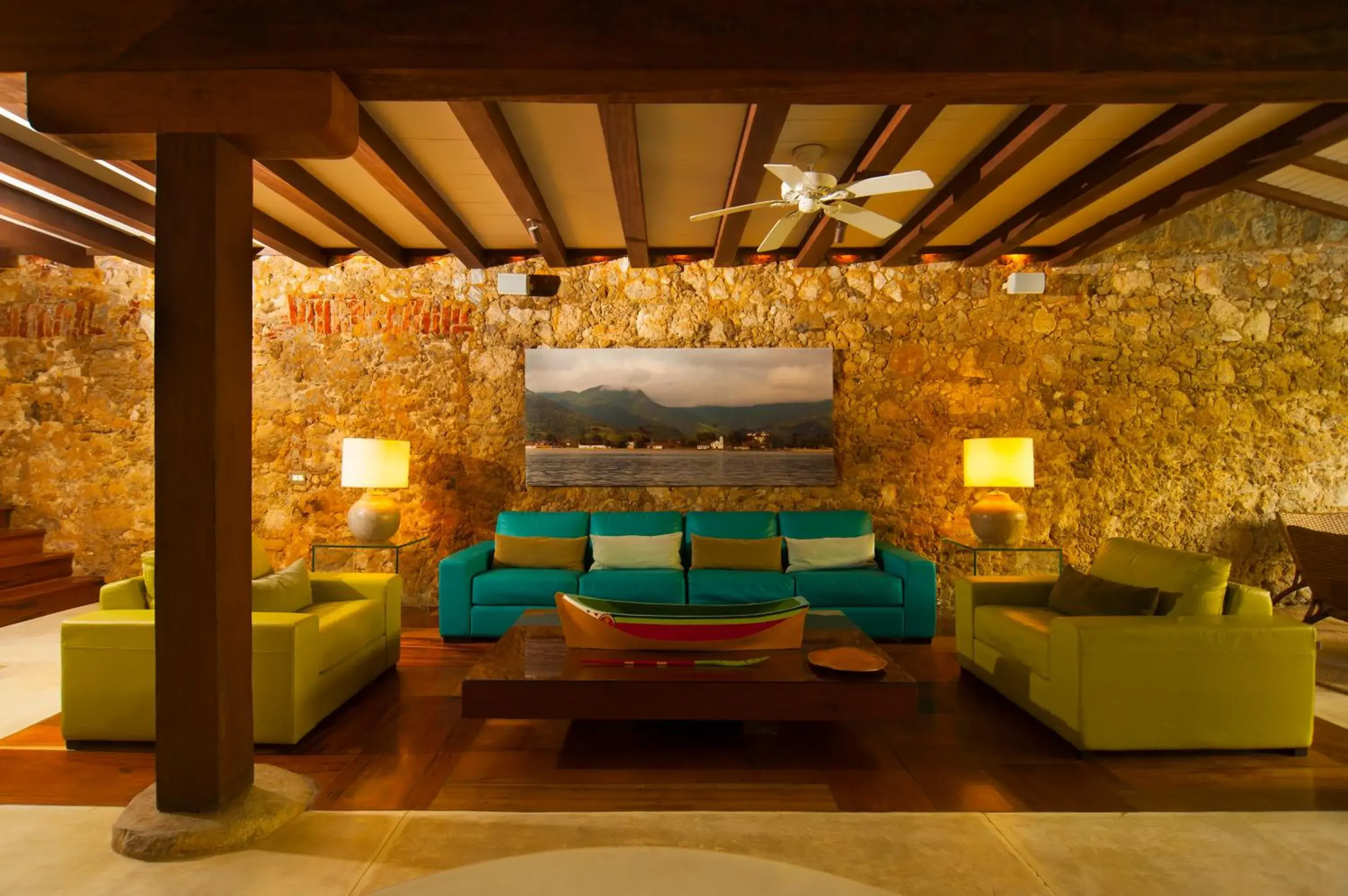 Living room in Casa Turquesa - Maison D´Hôtes Living room in Casa Turquesa - Maison D´Hôtes