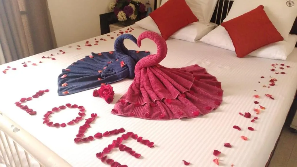 Bed in Misty Paradise of Lake Gregory