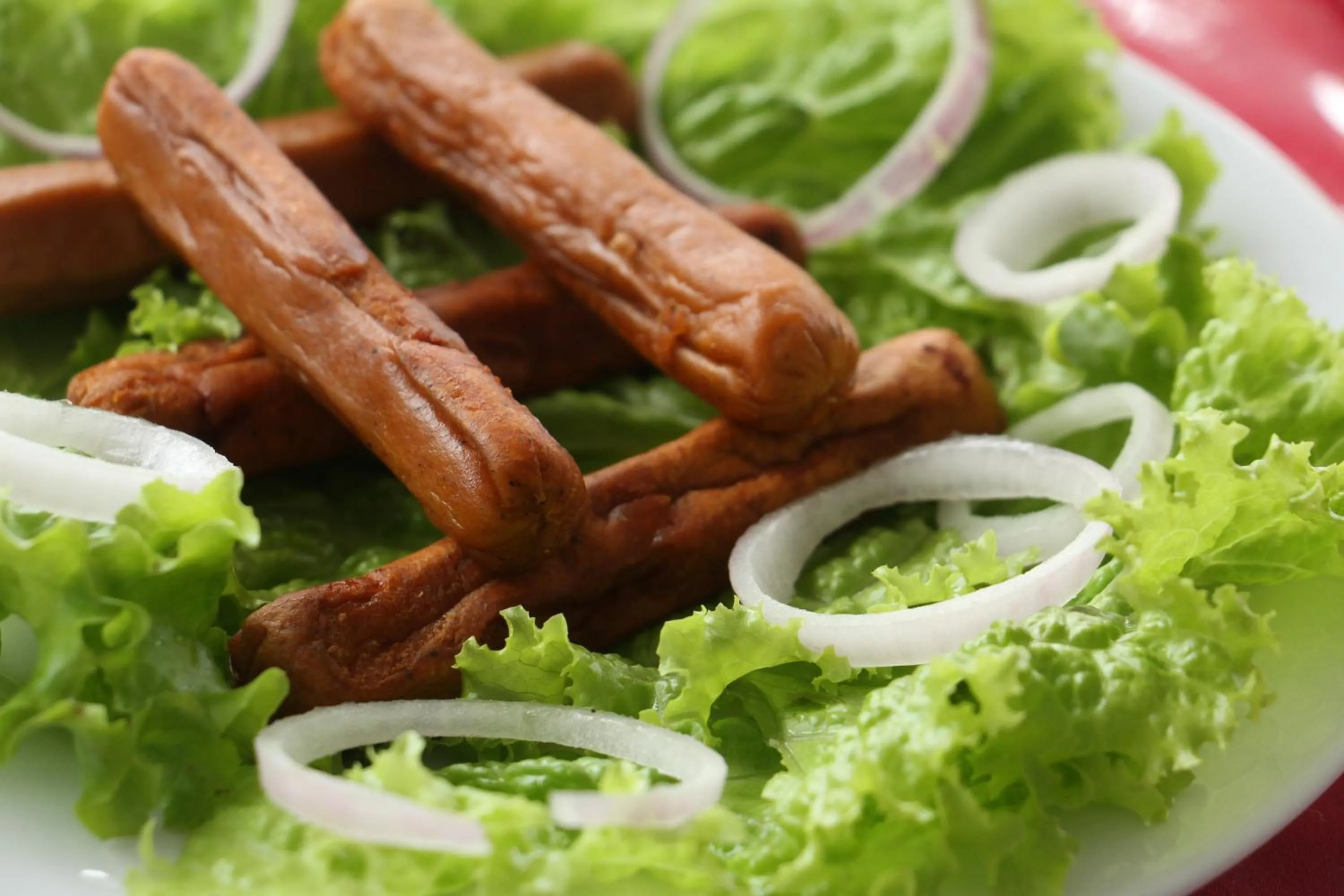 Food close-up in Misty Paradise of Lake Gregory