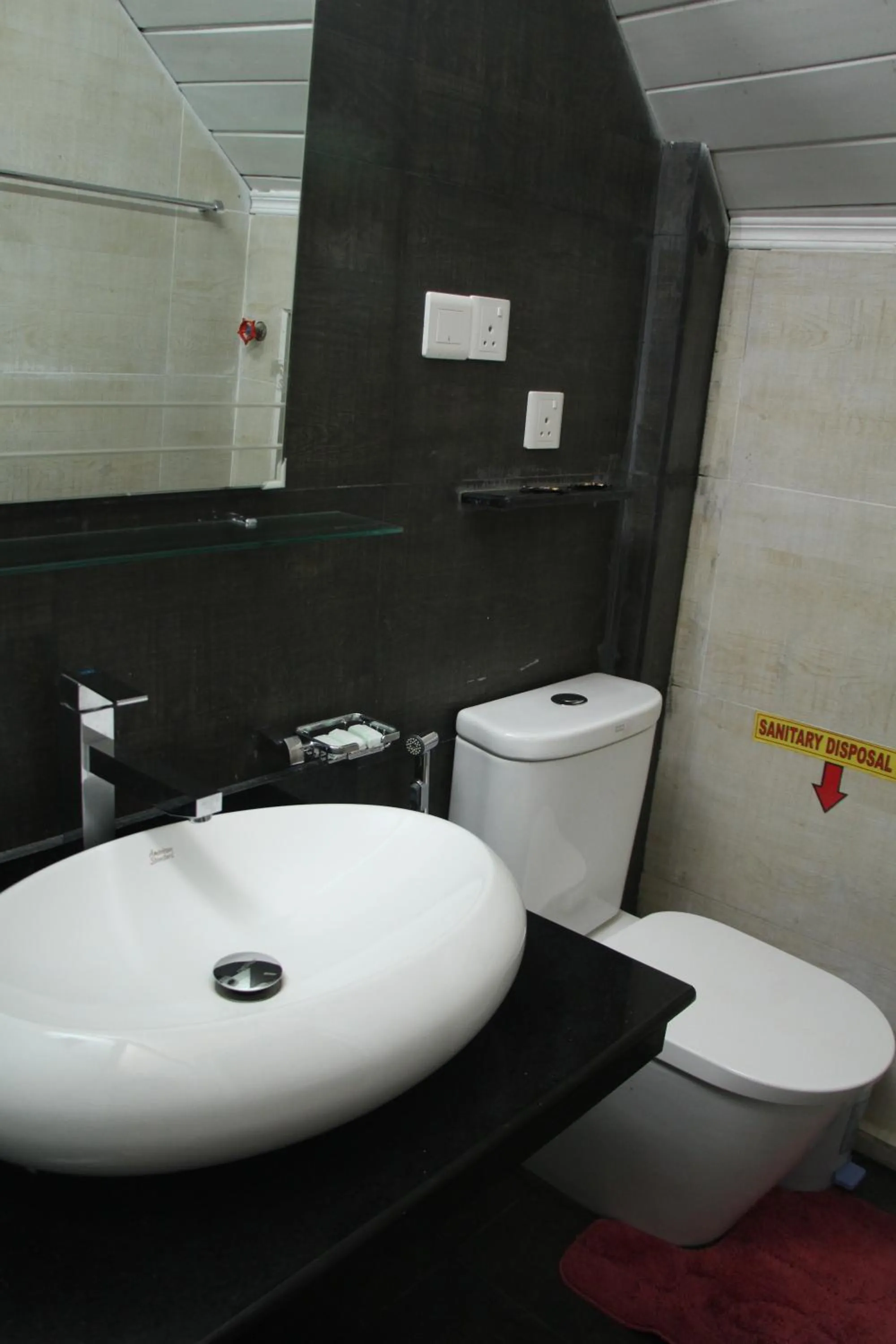 Bathroom in Misty Paradise of Lake Gregory
