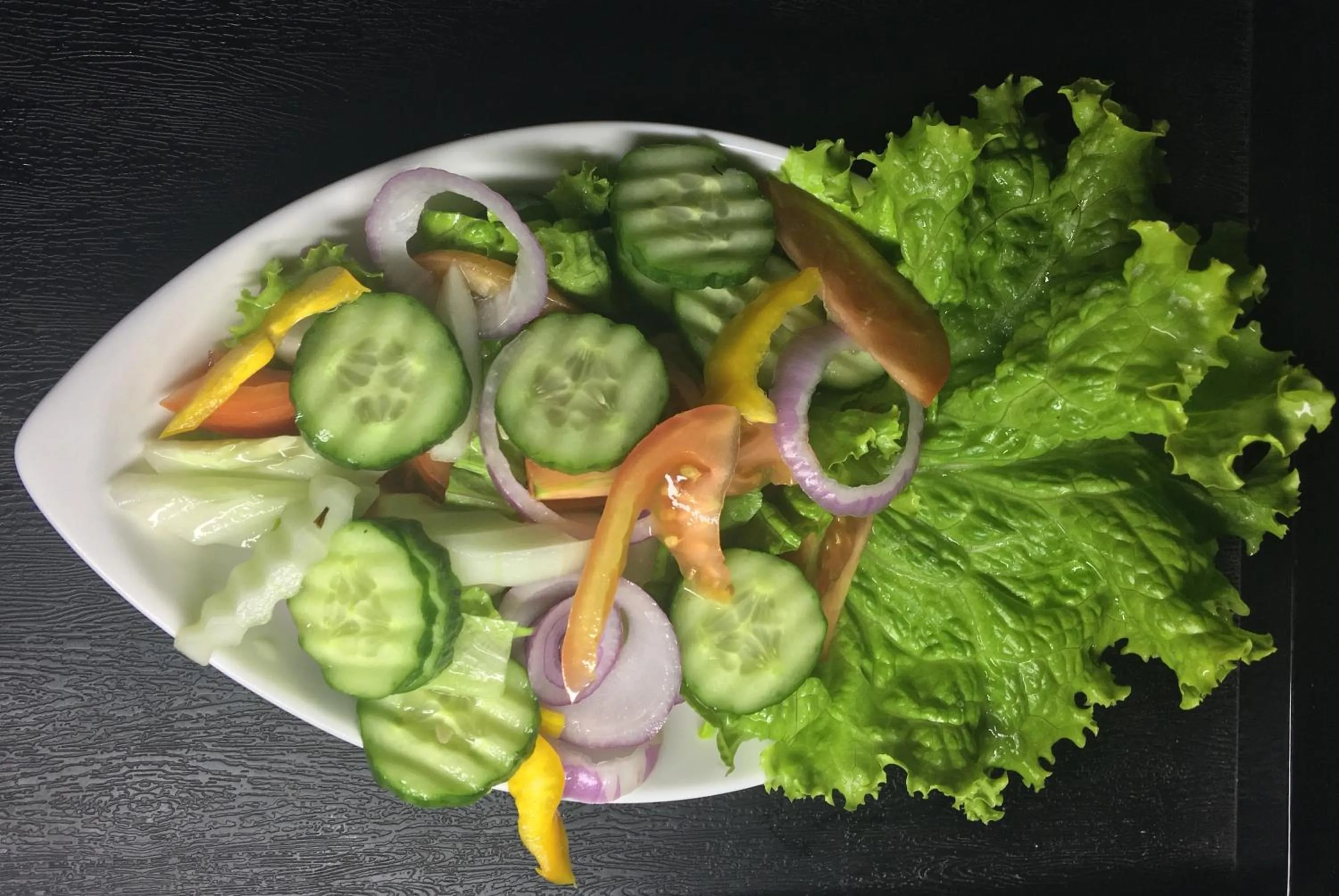 Food close-up in Misty Paradise of Lake Gregory