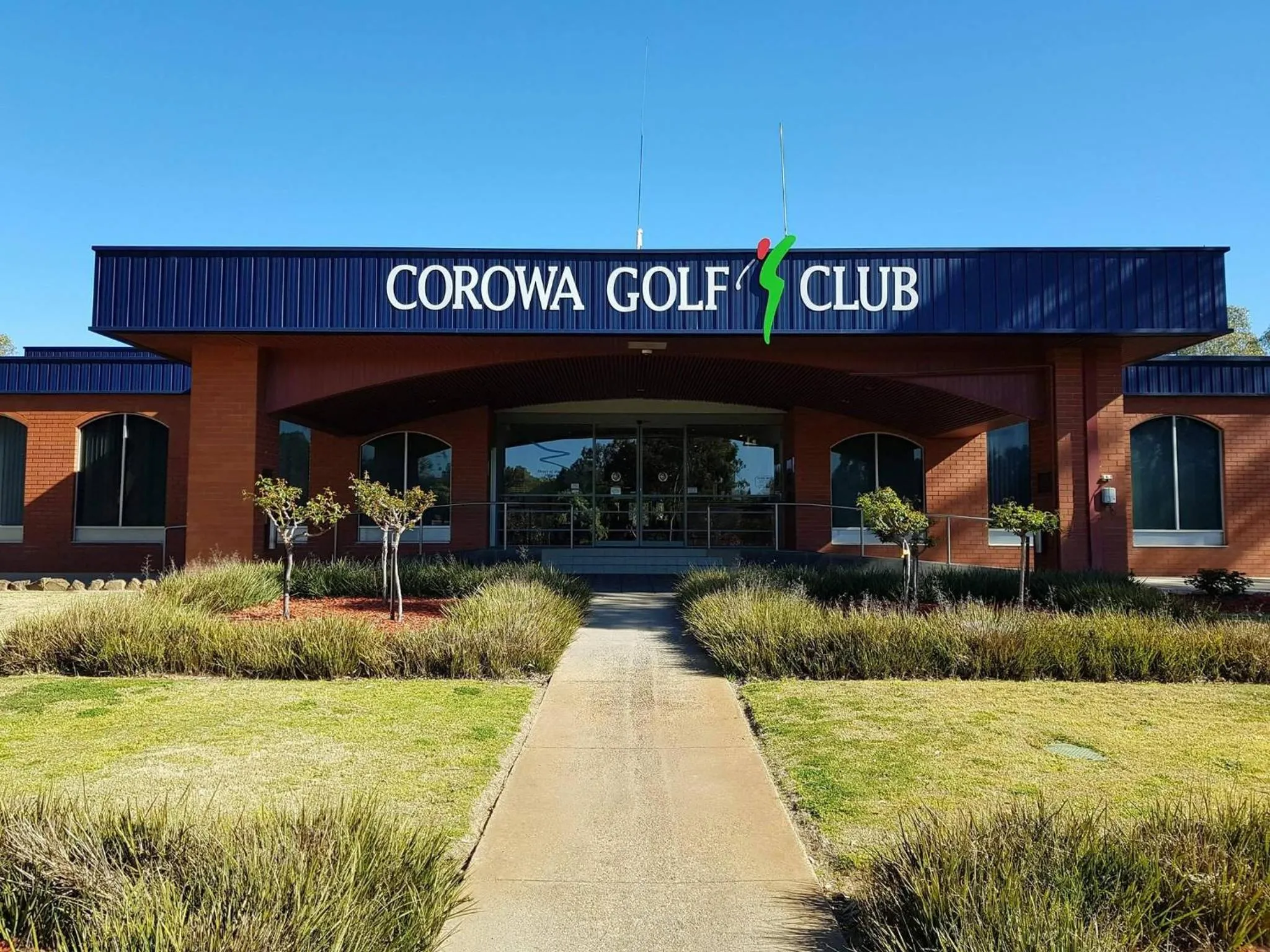 Property building in Corowa Golf Club Motel