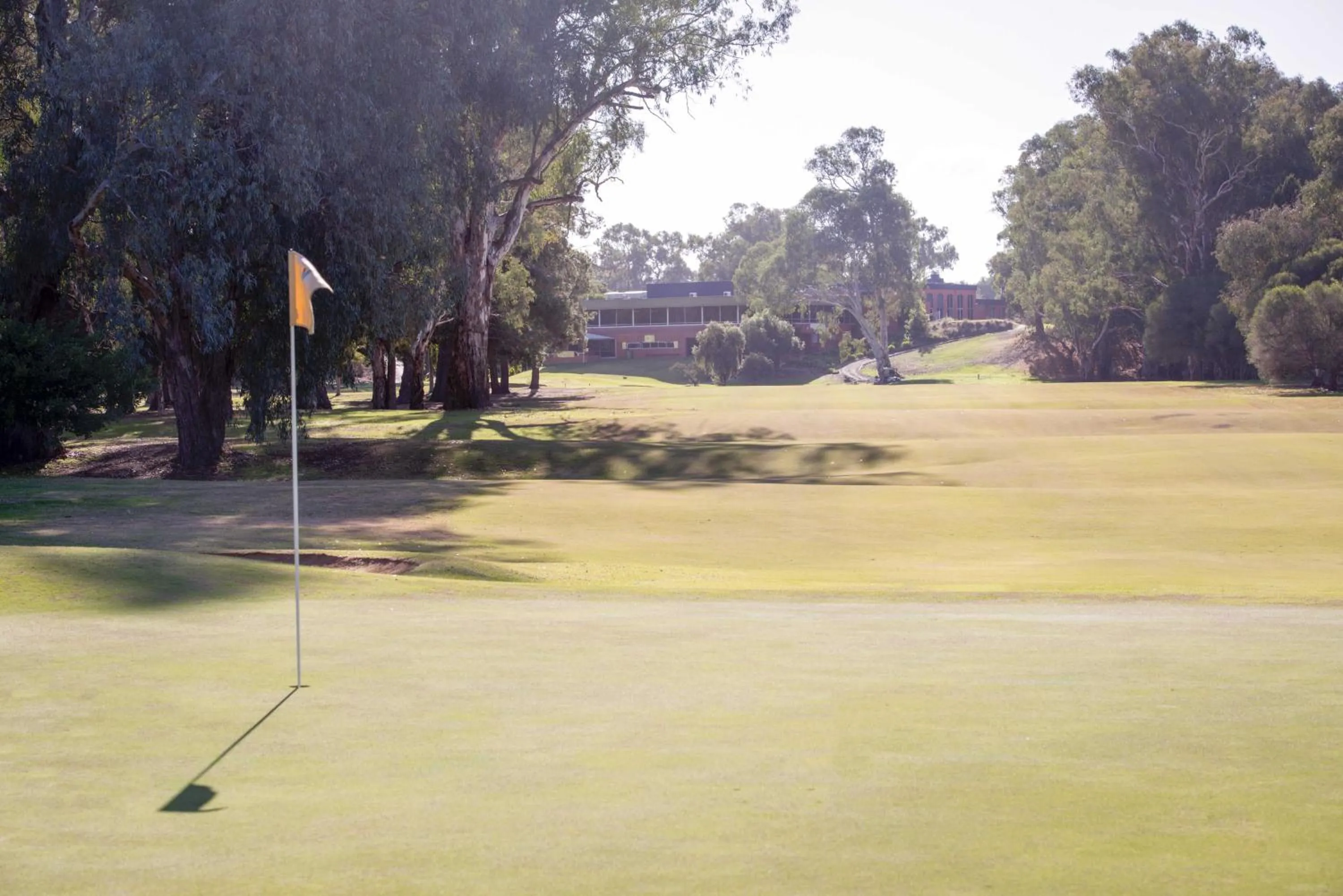 Golfcourse in Corowa Golf Club Motel