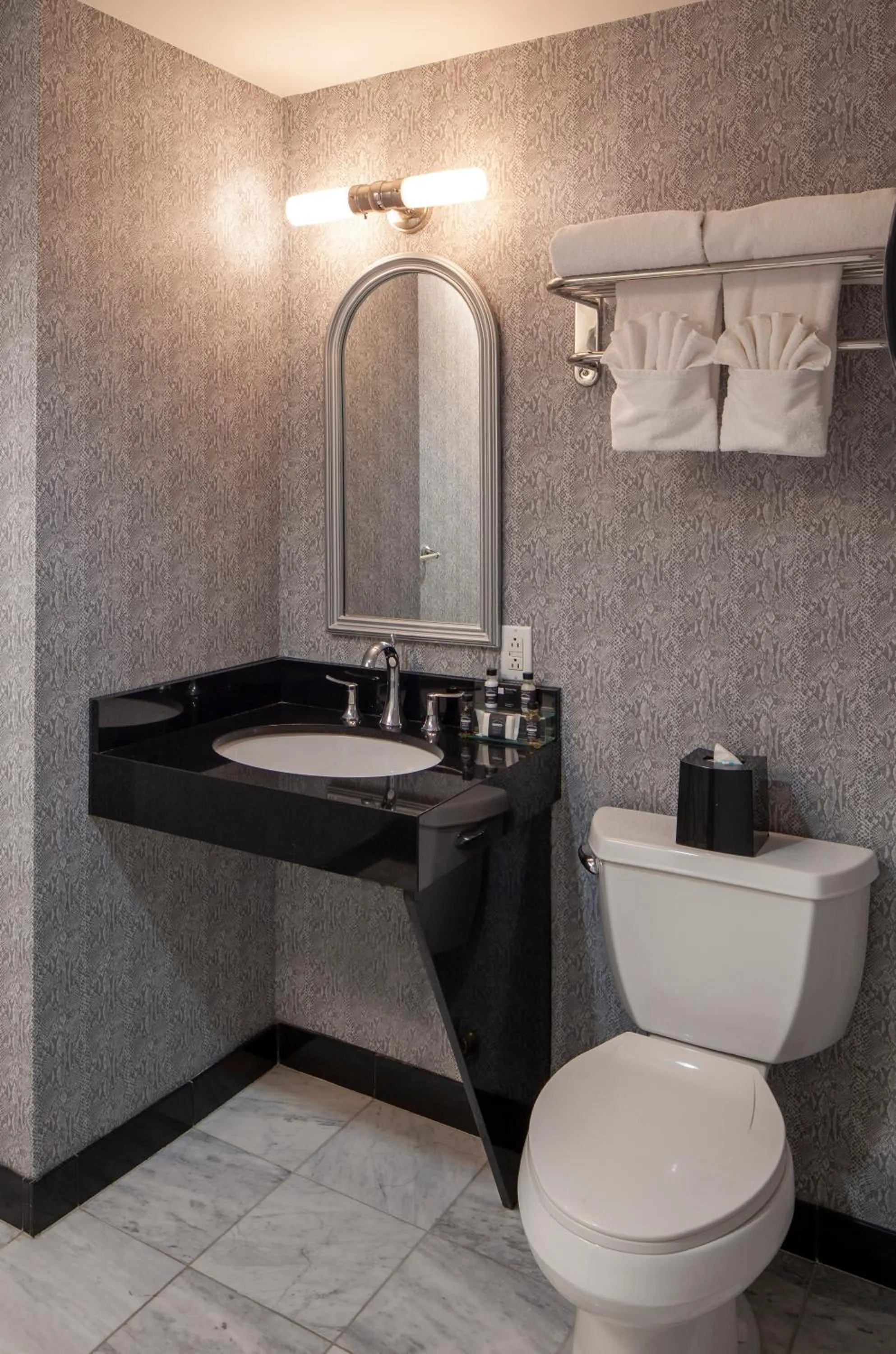 Toilet in The Manhattan Club