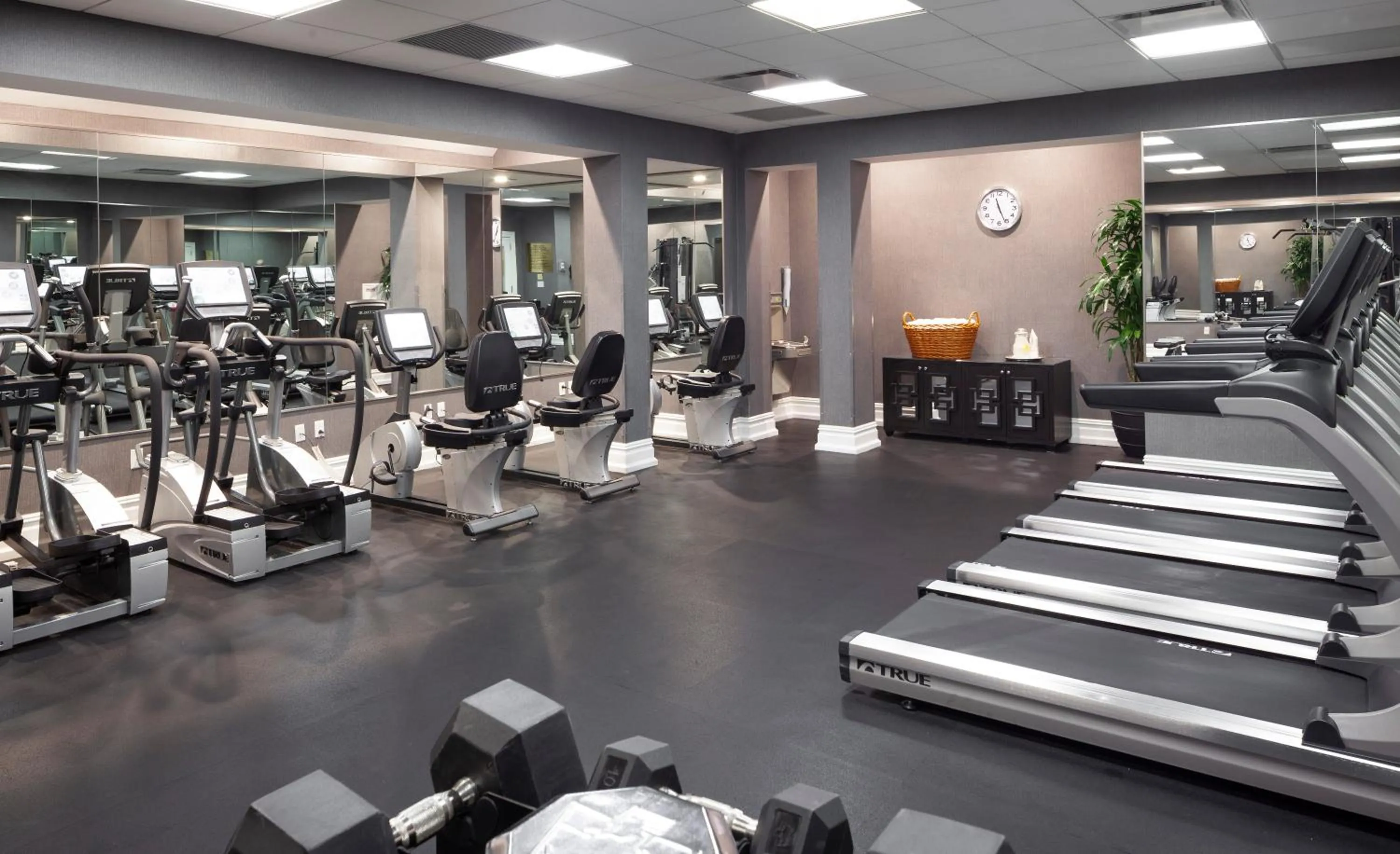 Fitness centre/facilities in The Manhattan Club