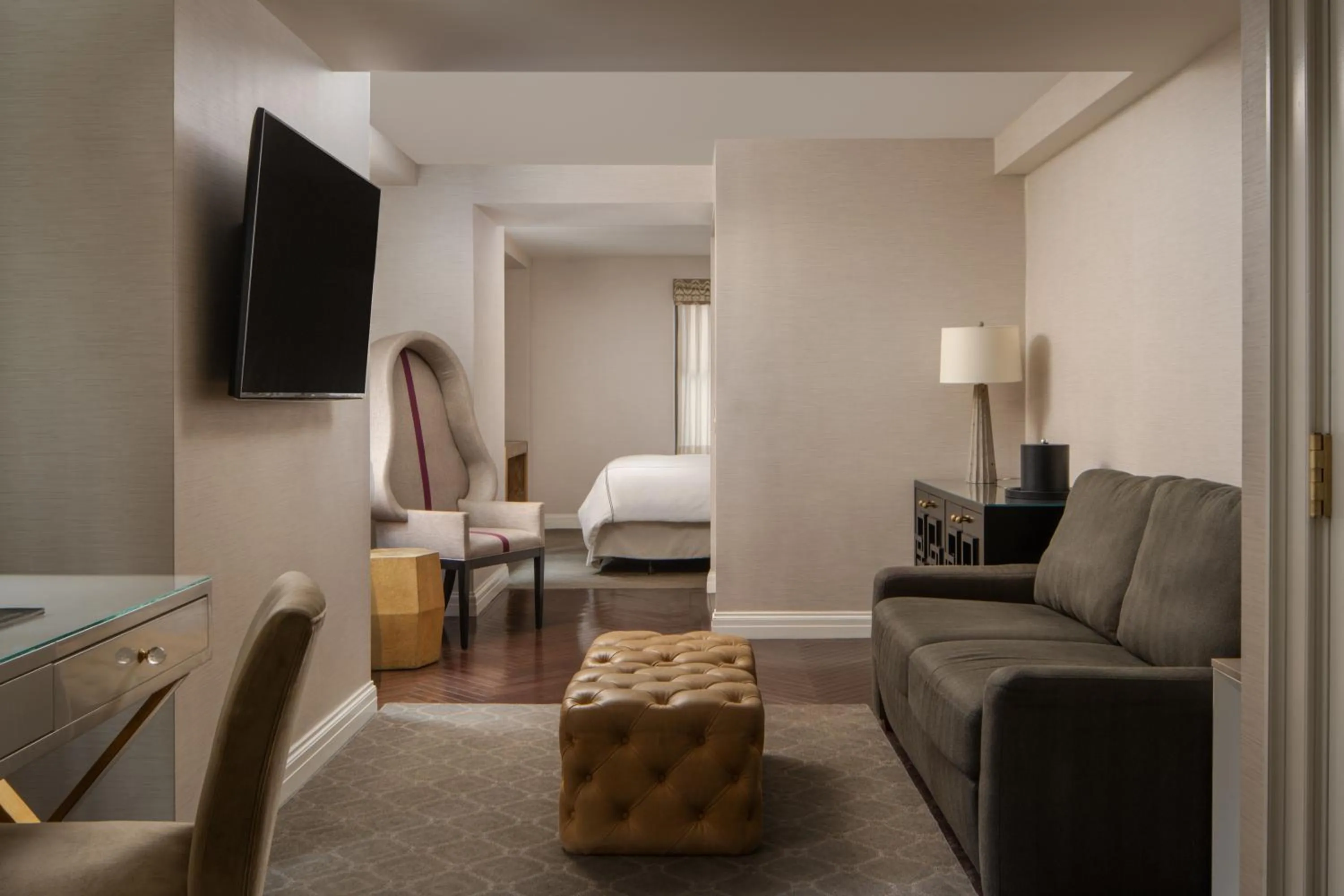 Living room in The Manhattan Club