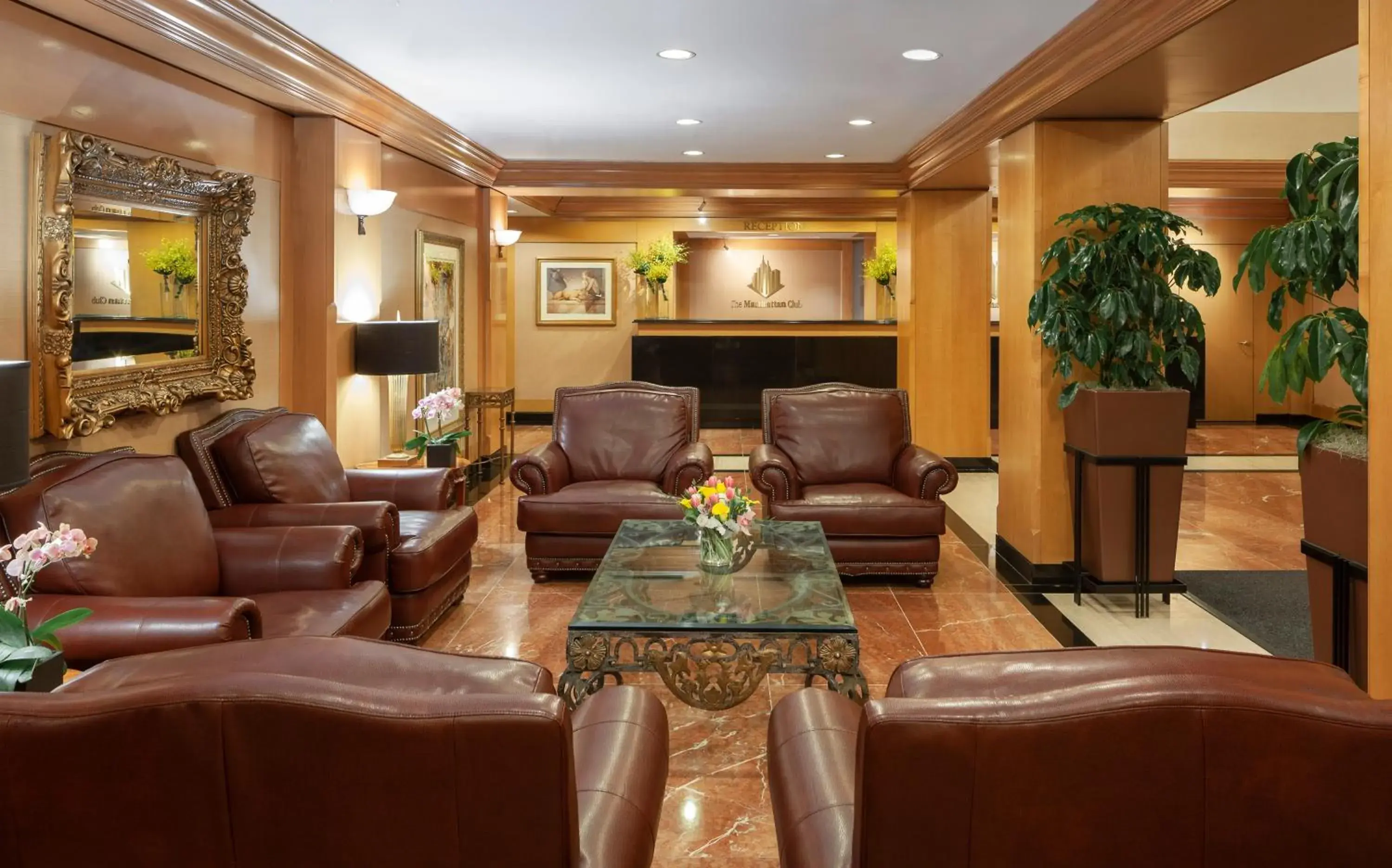 Lobby or reception in The Manhattan Club Lobby or reception in The Manhattan Club