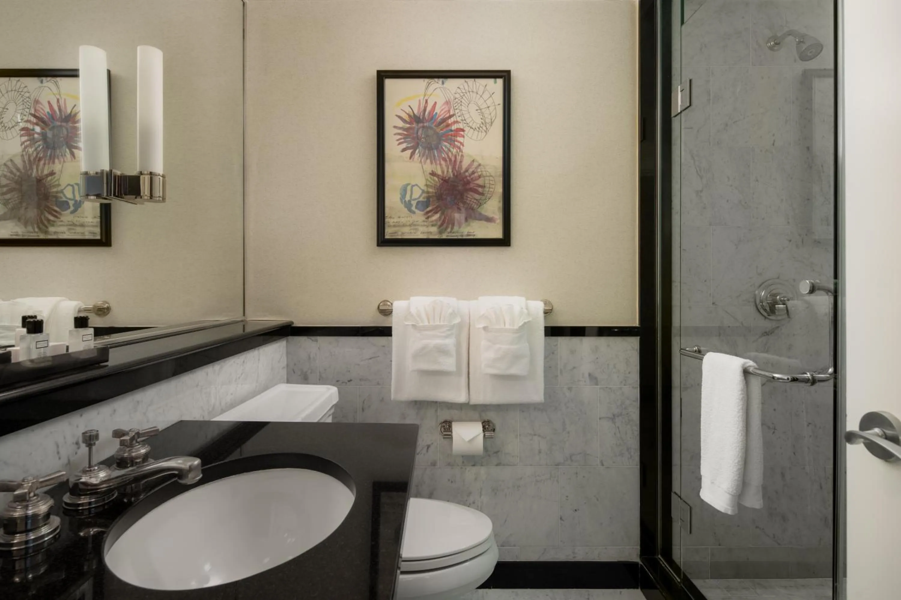 Bathroom in The Manhattan Club