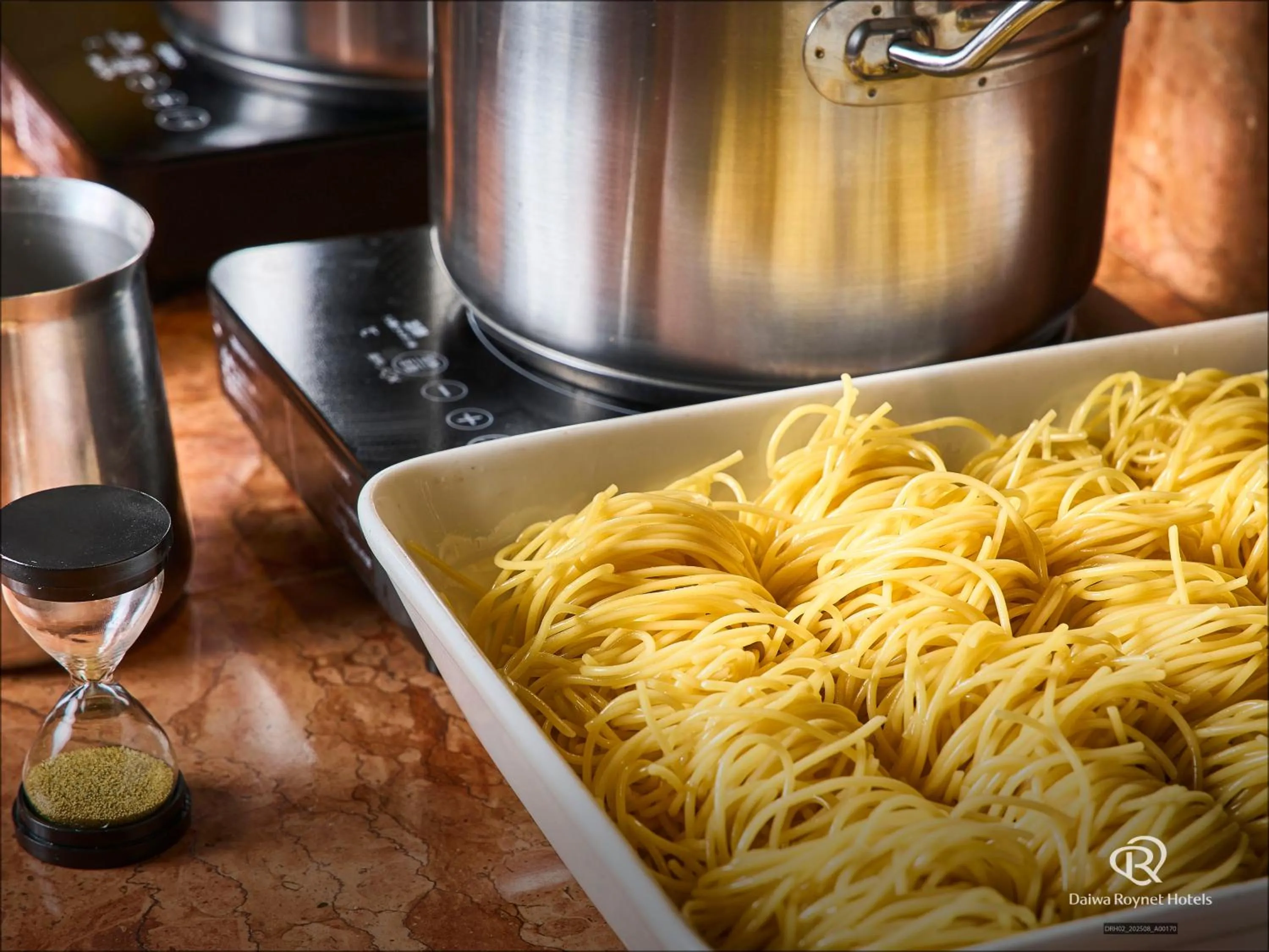 Buffet breakfast in Daiwa Roynet Hotel Tokyo Osaki