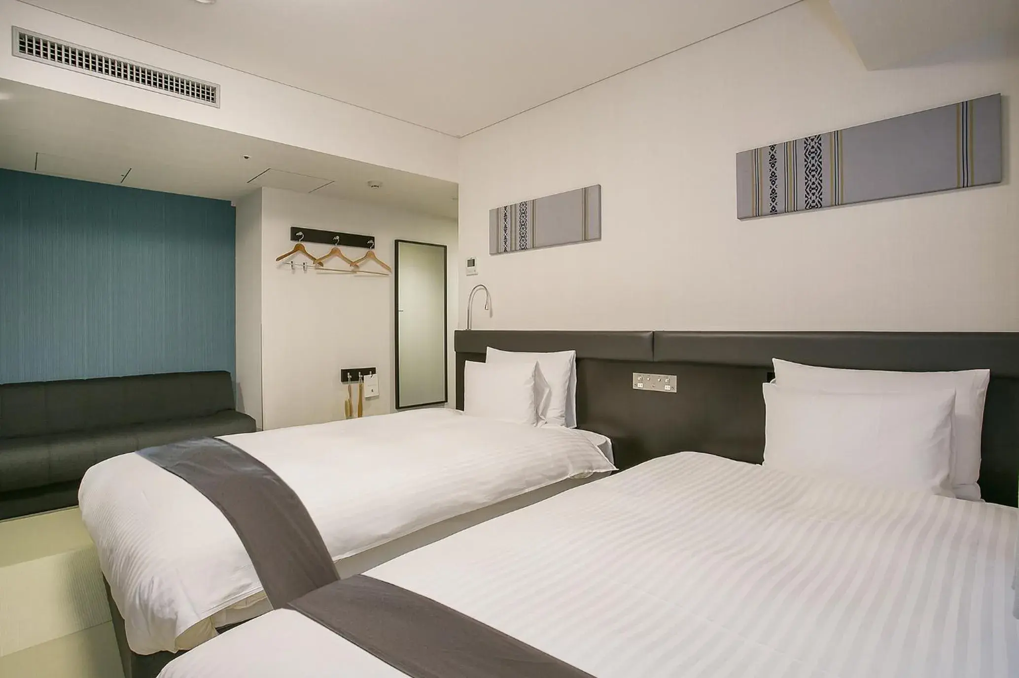 Bed in Mars Garden Hotel Hakata Bed in Mars Garden Hotel Hakata