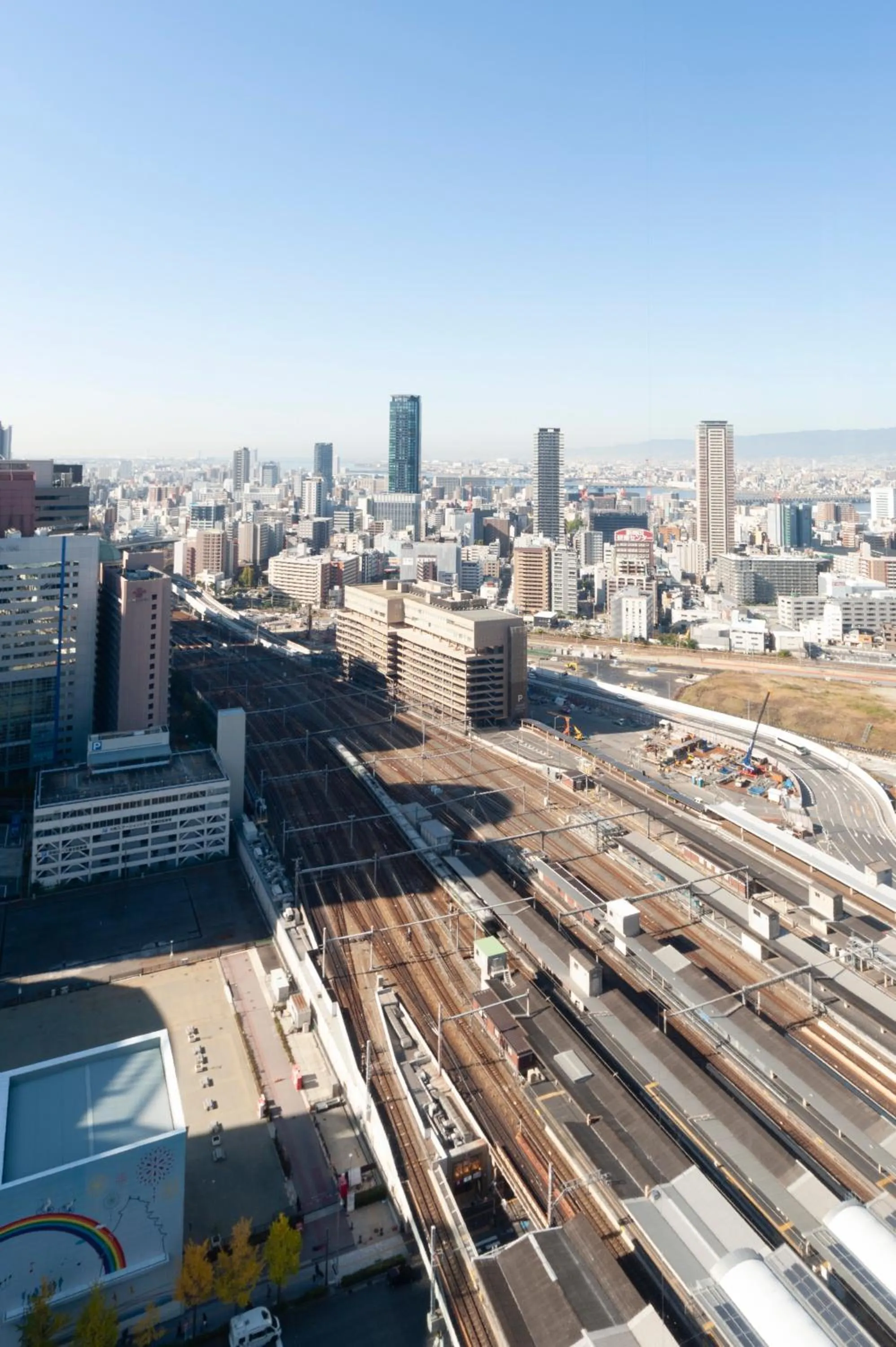 City view in Hotel Granvia Osaka-JR Hotel Group