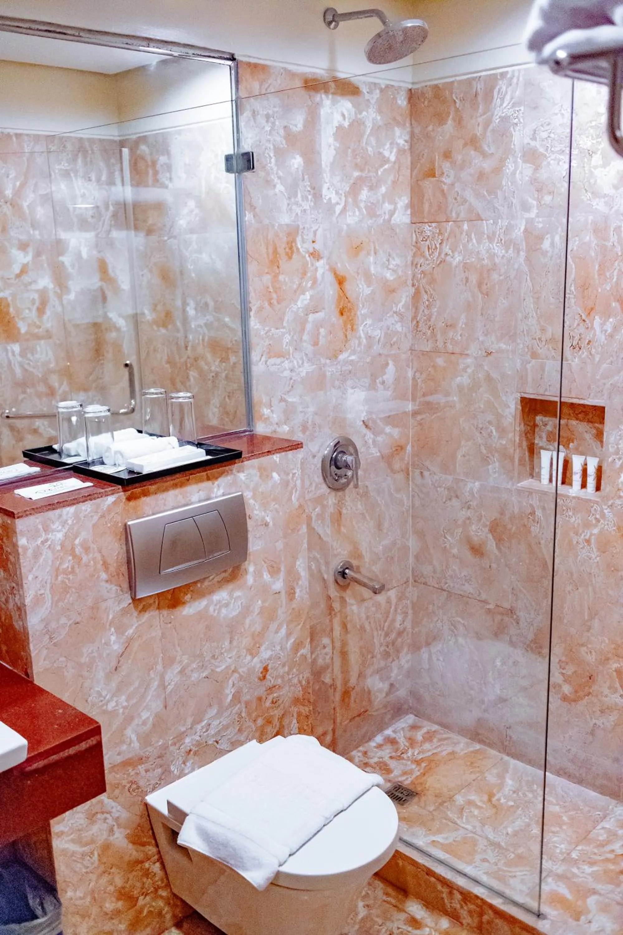 Shower in Crown Regency Beach Resort