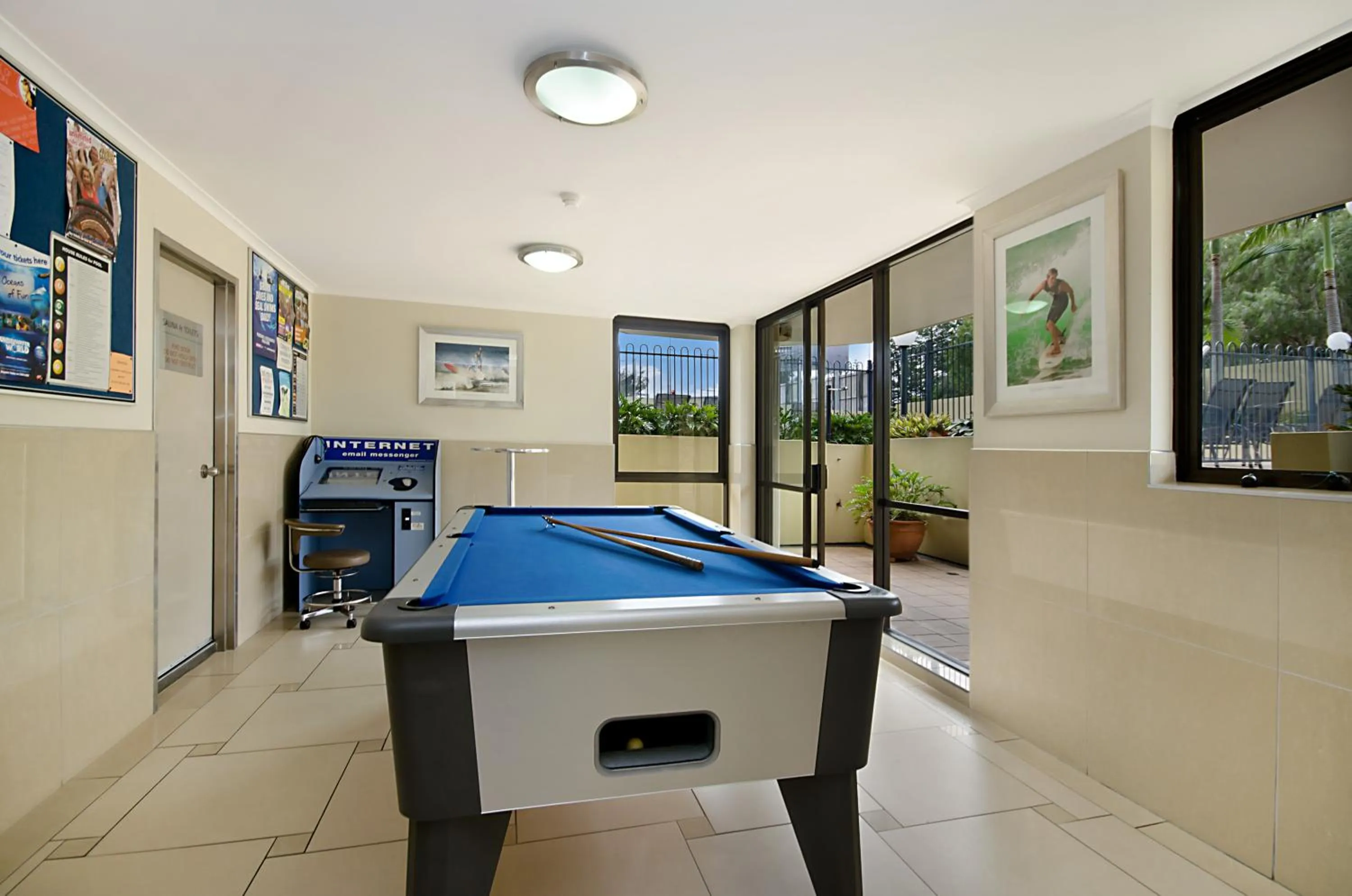 Billiard in Seaview Resort