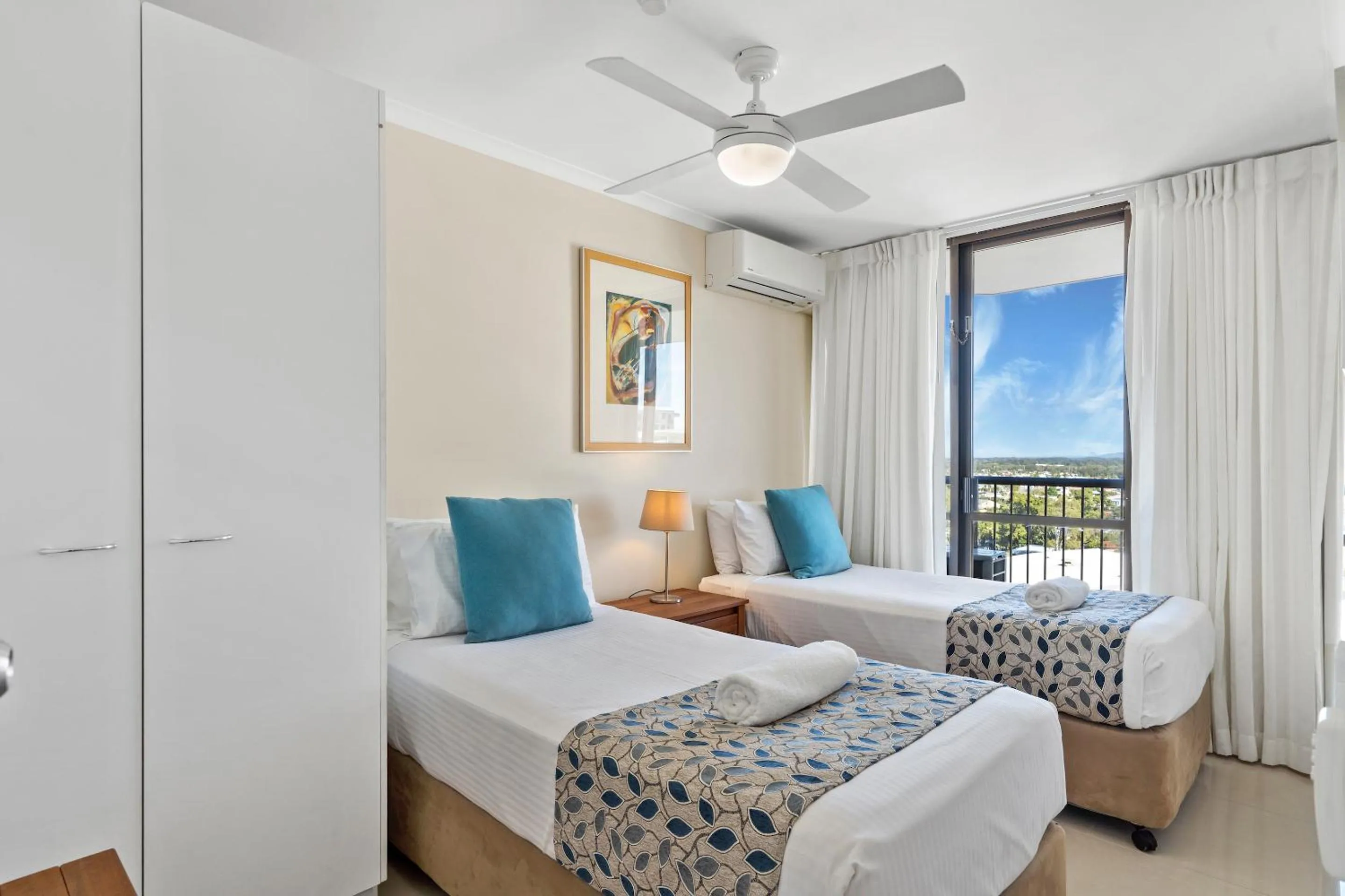 Bed in Seaview Resort