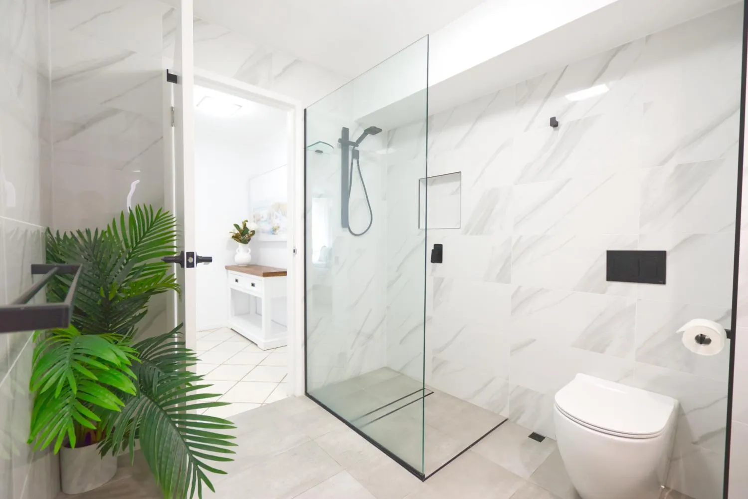 Shower in Seaview Resort