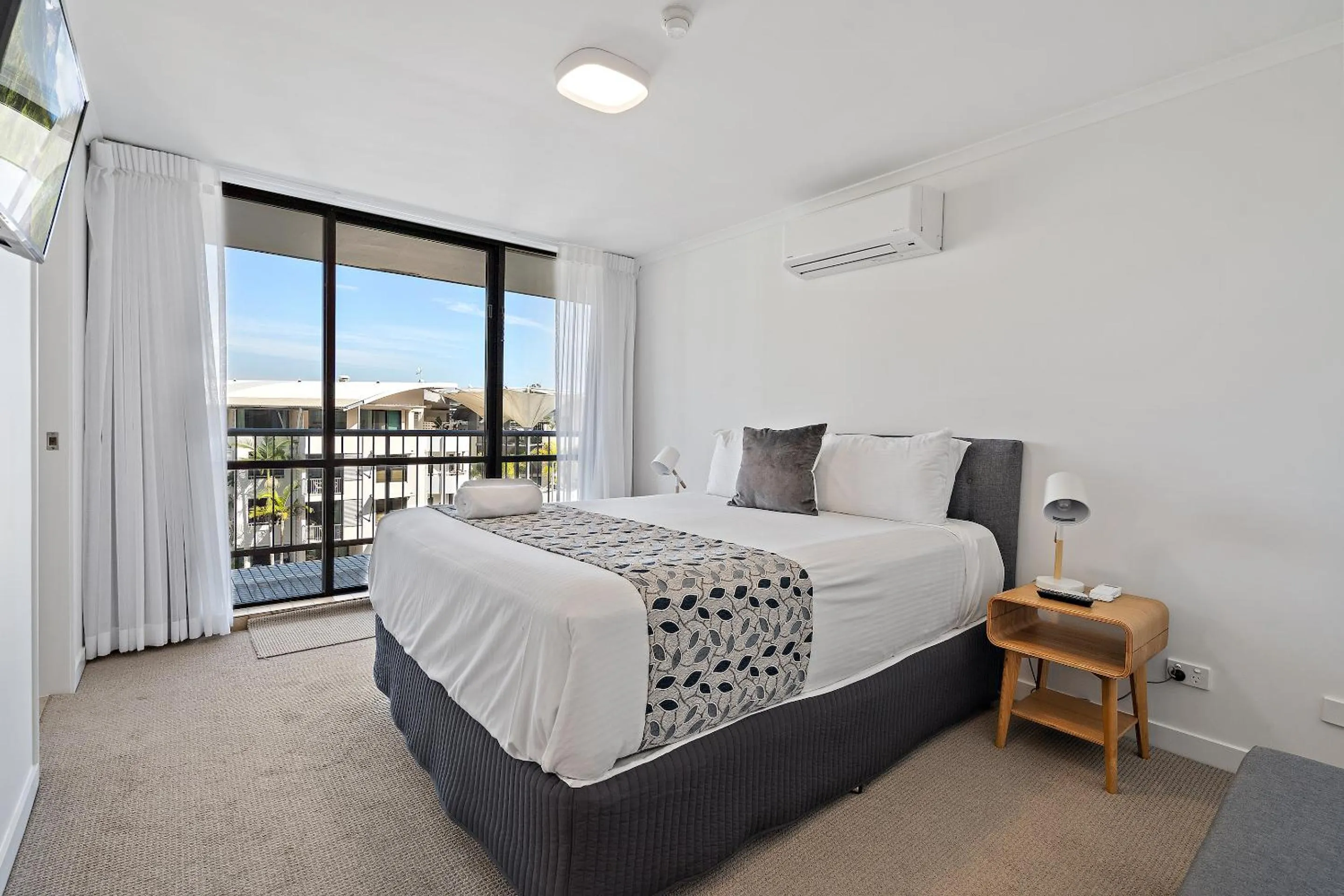 Bed in Seaview Resort