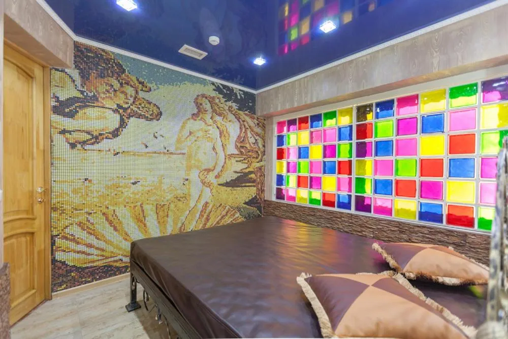 Bed in Salut Hotel Almaty