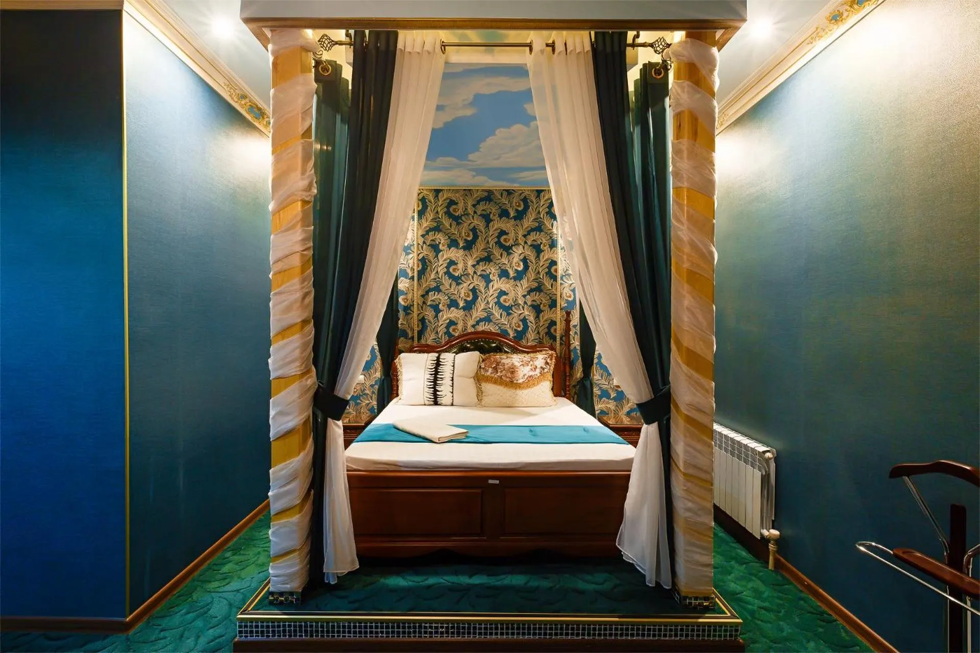 Bed in Salut Hotel Almaty