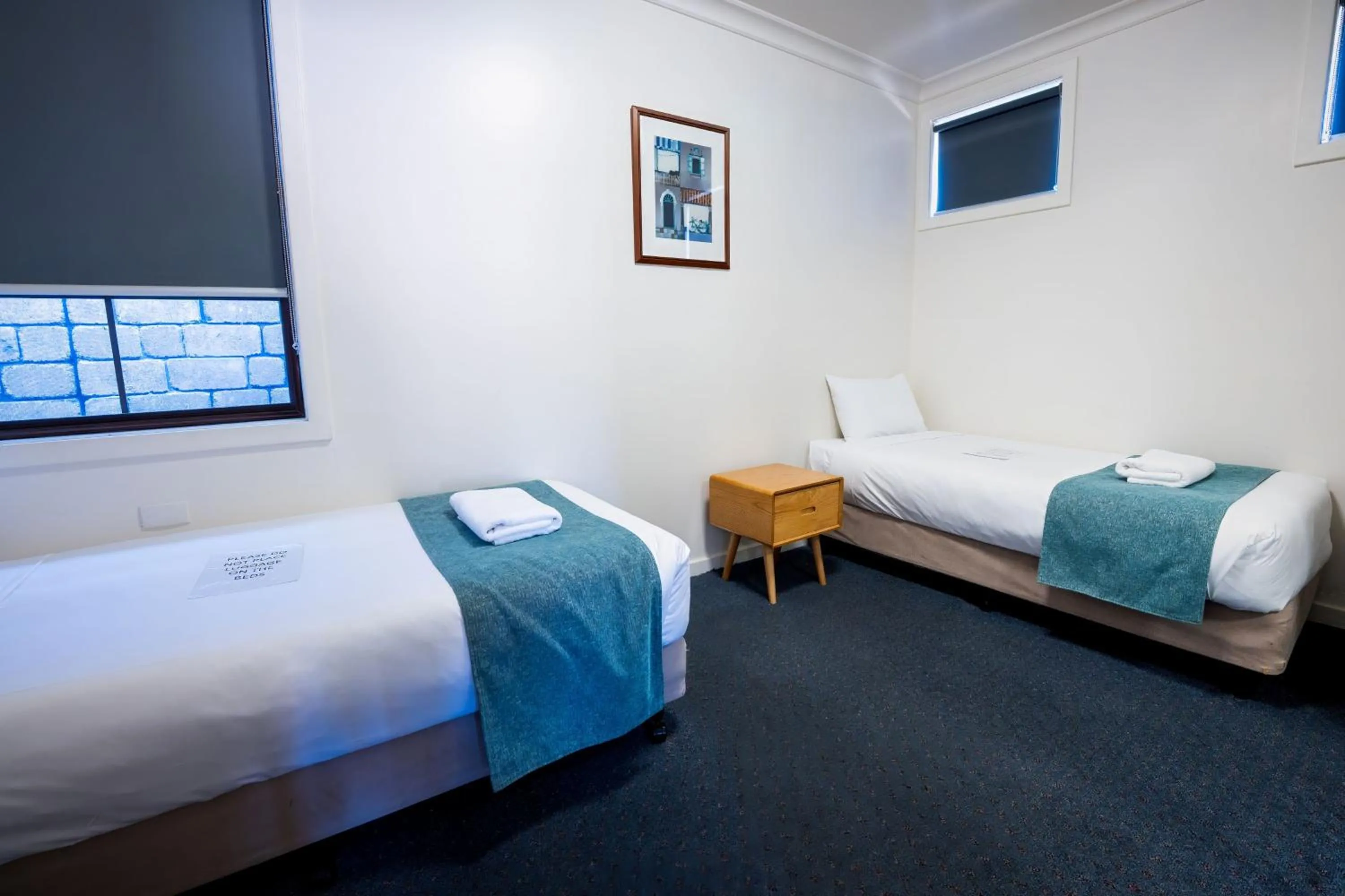 Bed in Olde Tudor Hotel