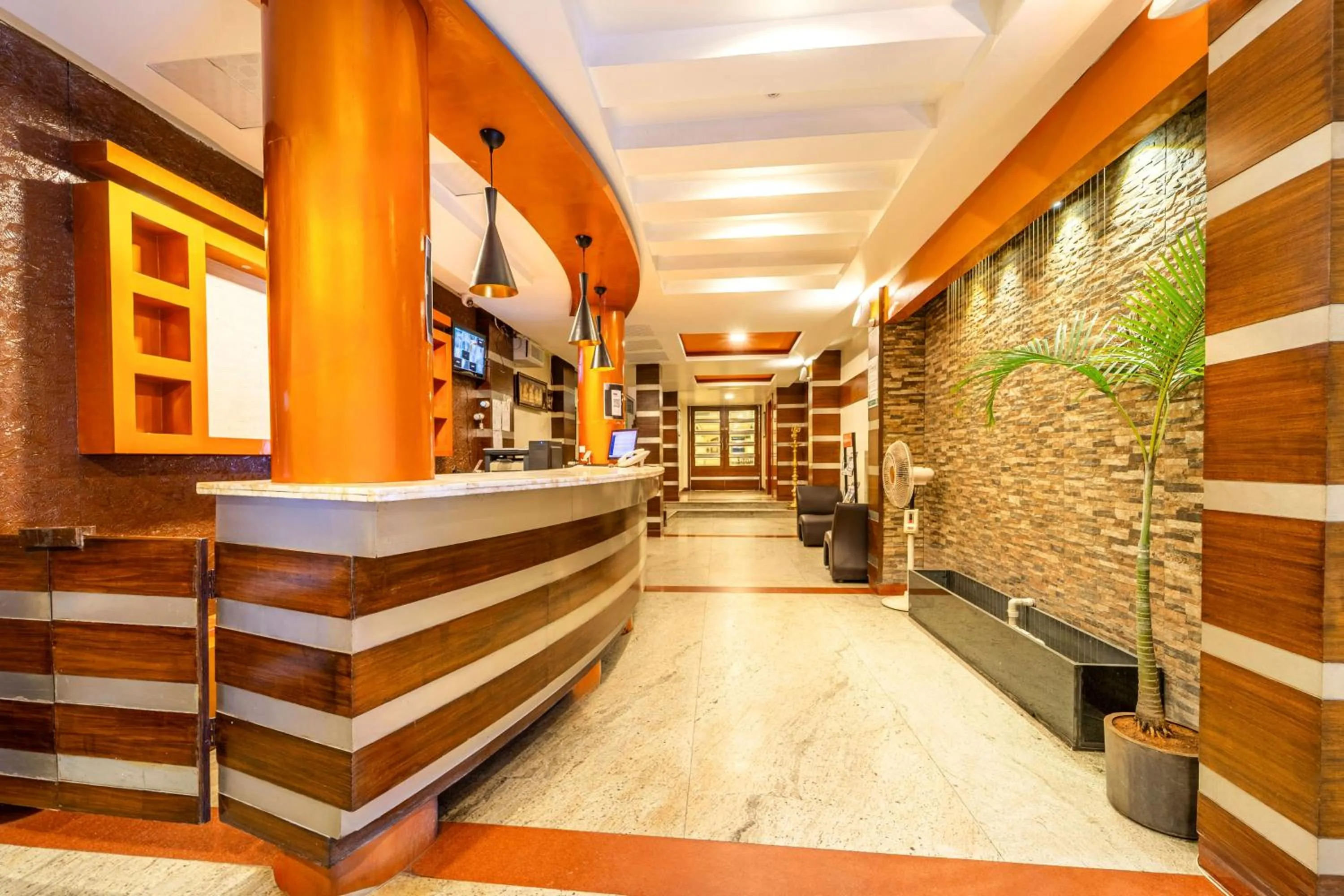 Lobby or reception in Treebo Sam Residency