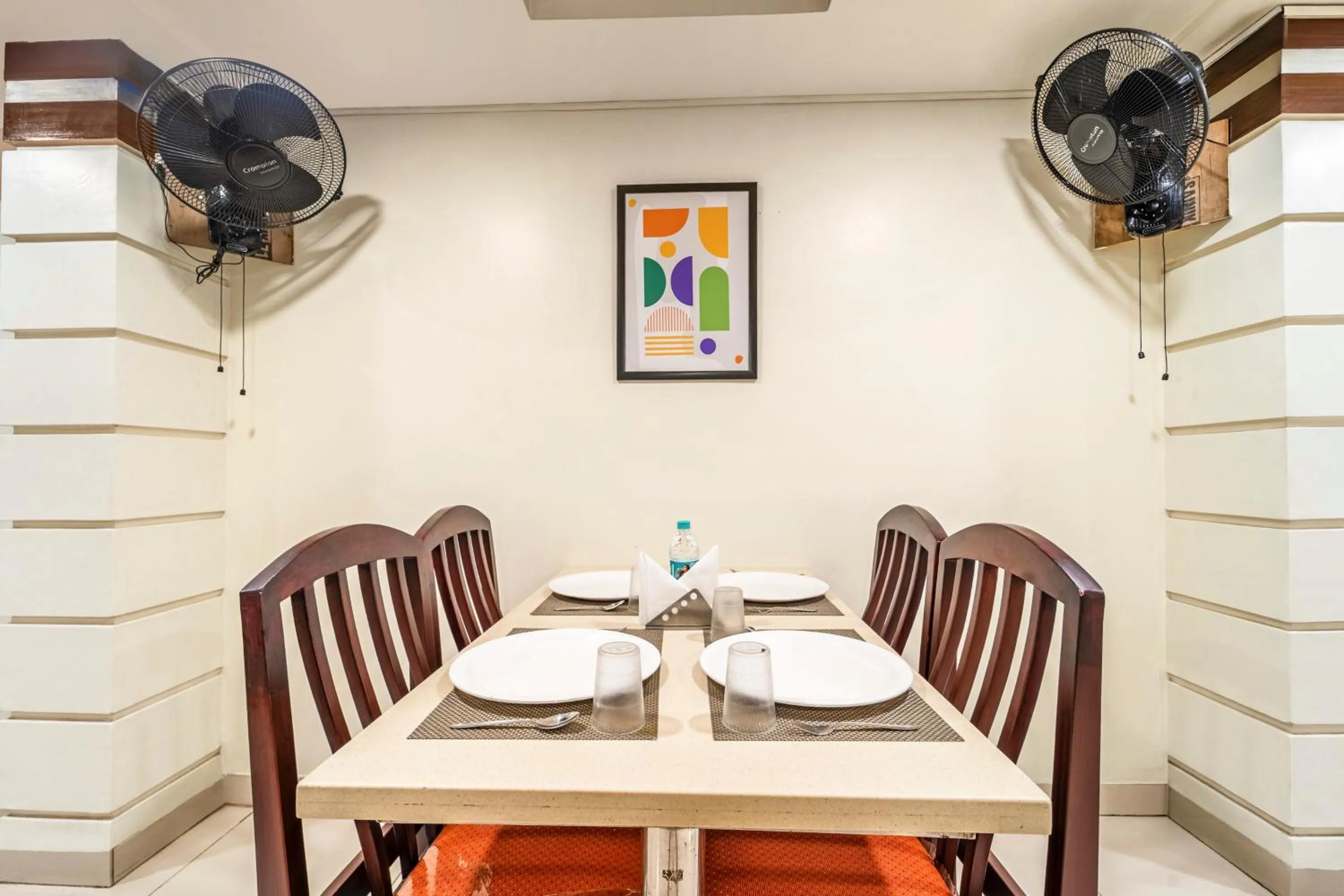 Dining area in Treebo Sam Residency