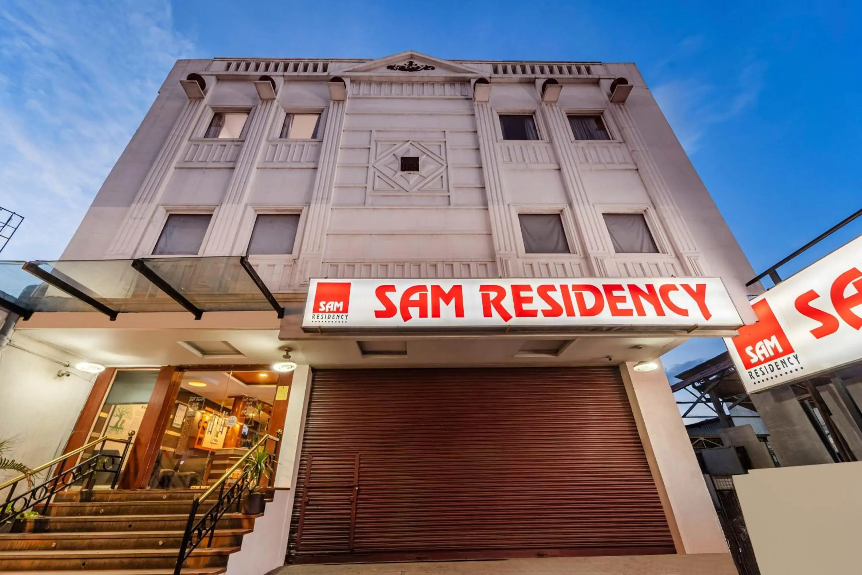 Property building in Treebo Sam Residency Property building in Treebo Sam Residency