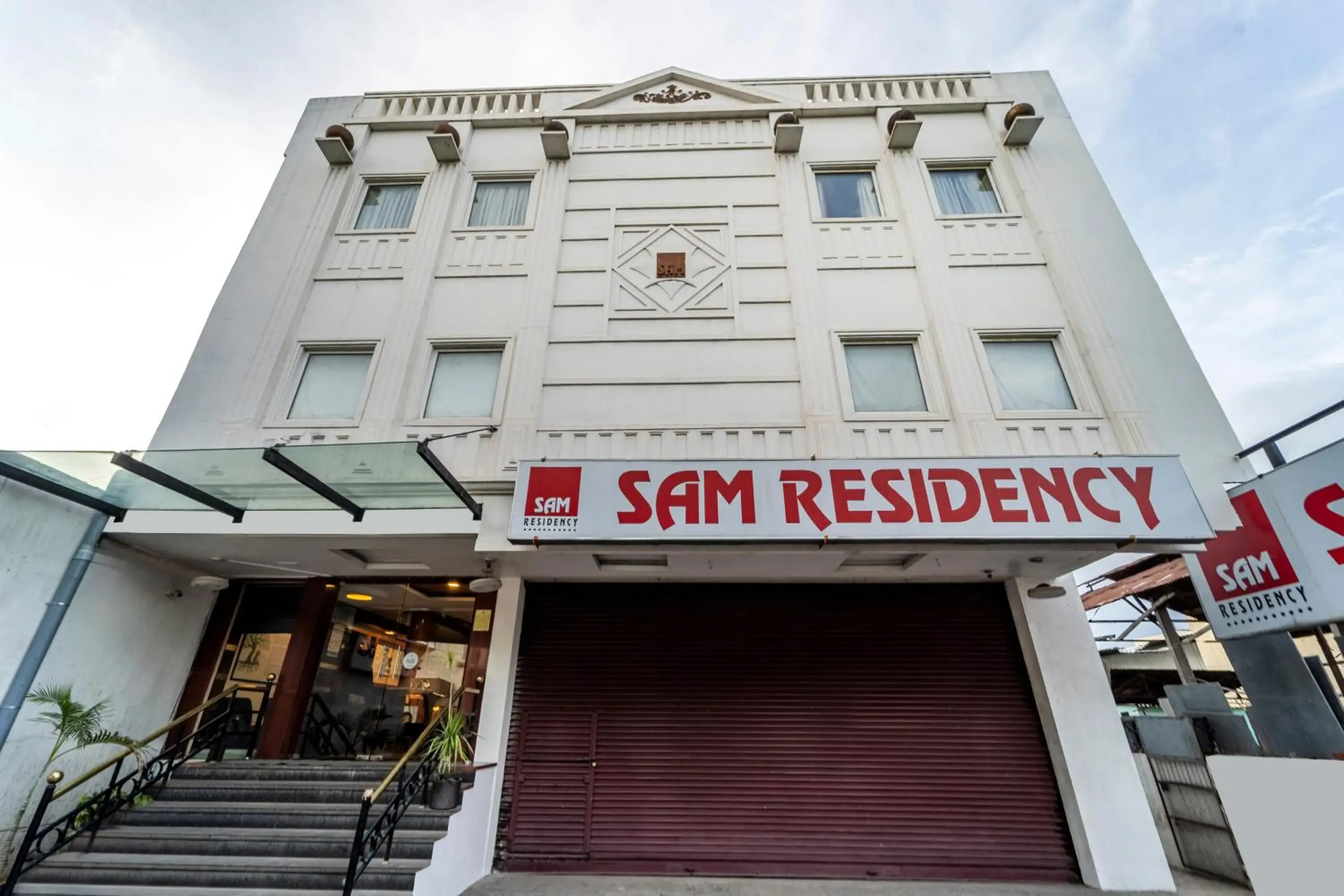 Property building in Treebo Sam Residency Property building in Treebo Sam Residency